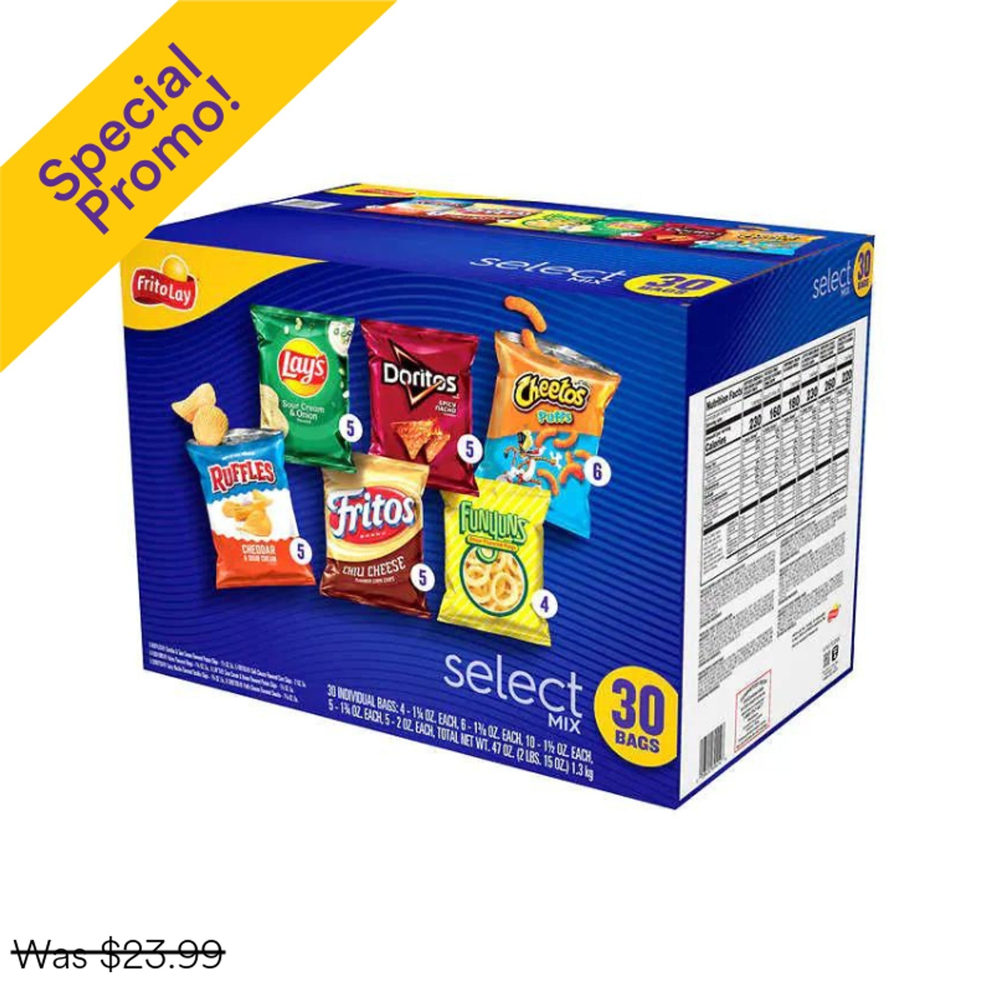Frito-Lay Select Mix 54PK