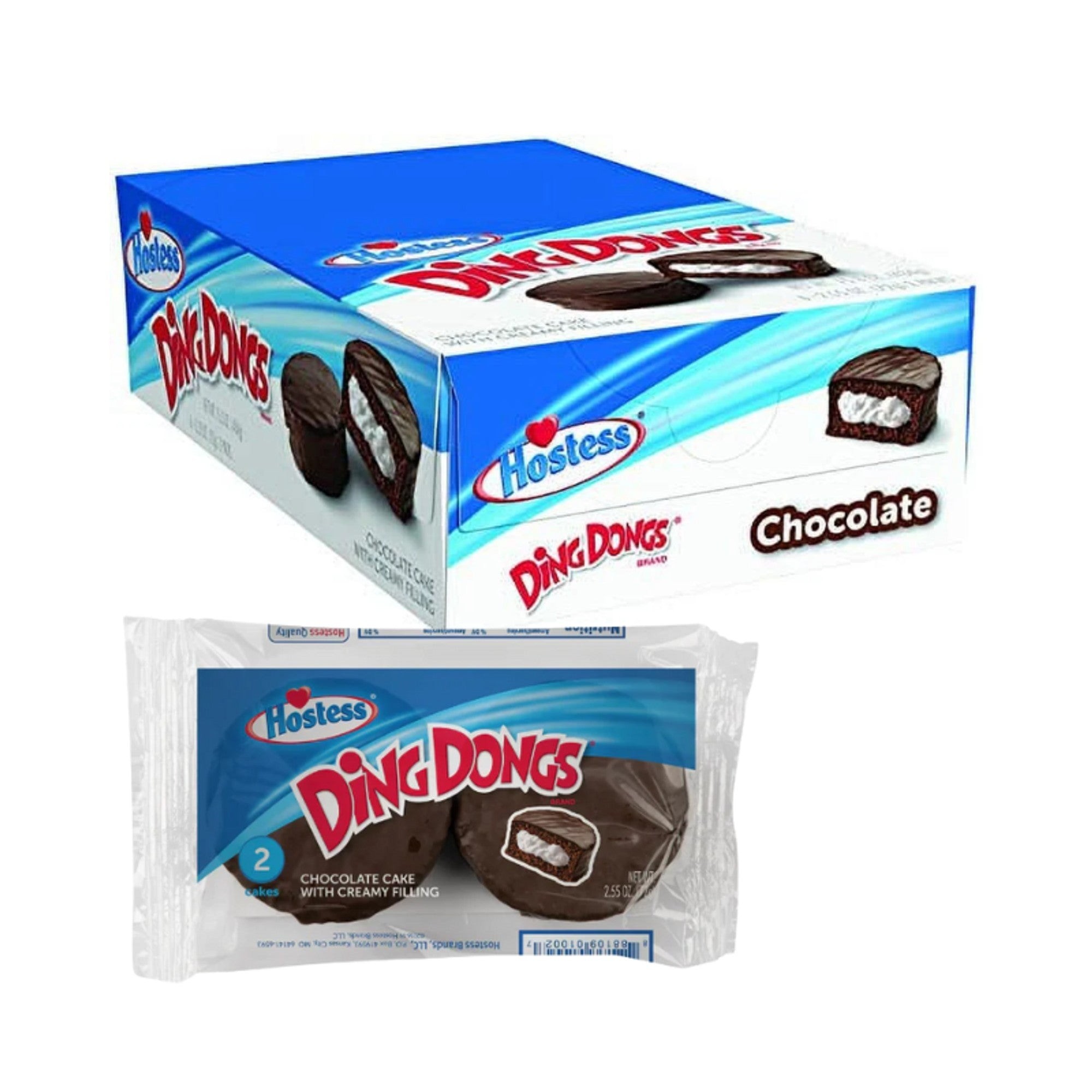 Hostess Ding Dongs 2.55OZ 6CT