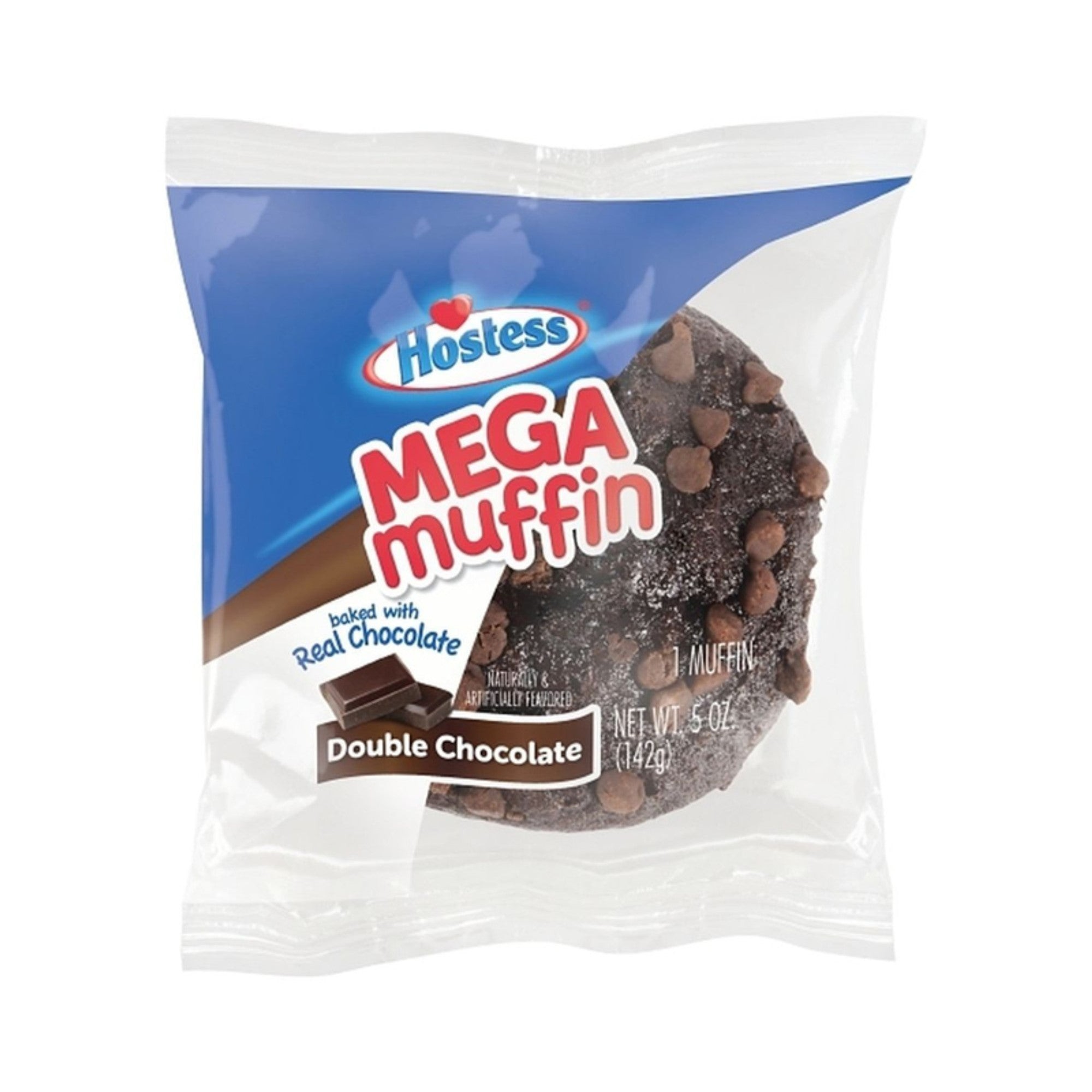 Hostess Mega Muffin Double Chocolate 5OZ 3CT