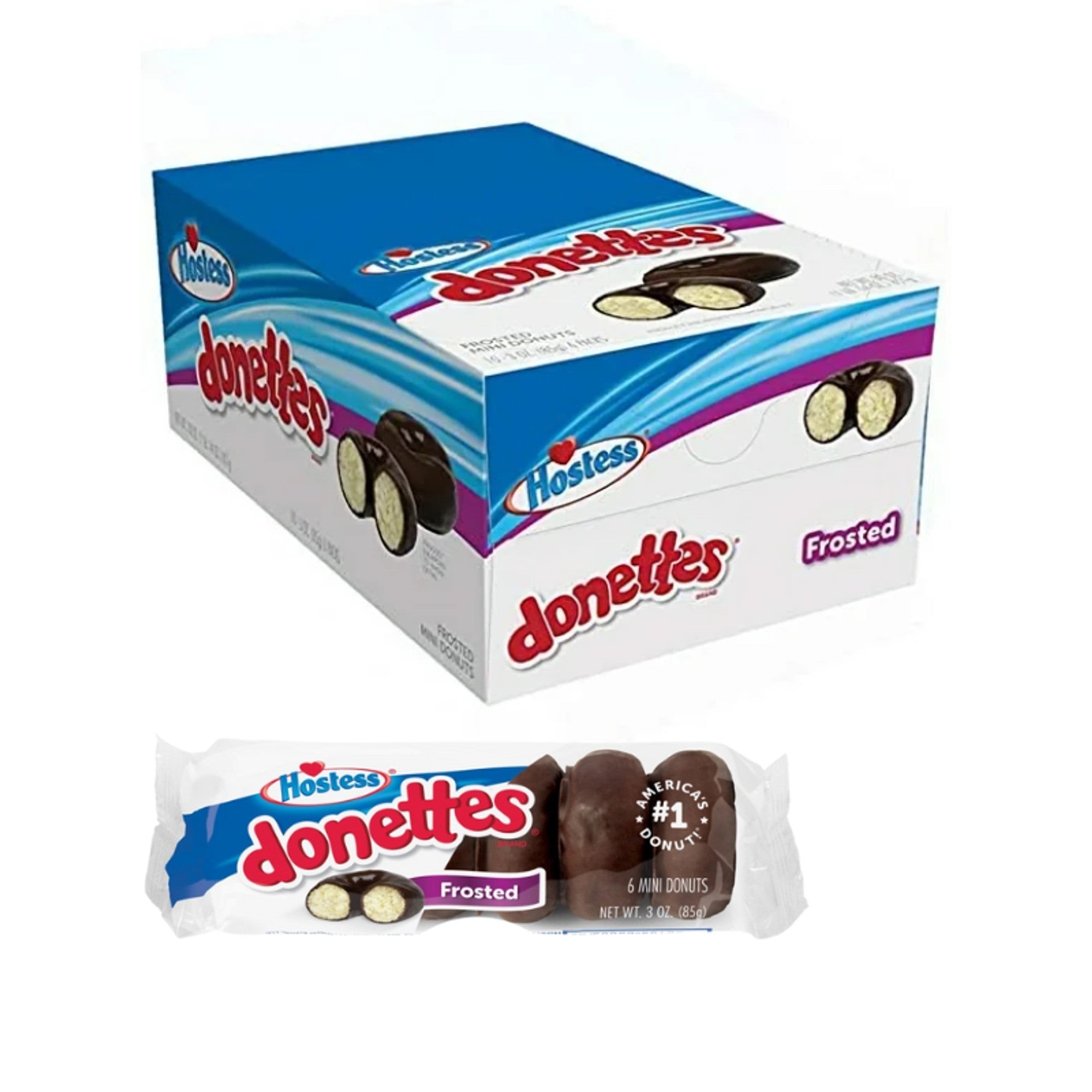 Hostess Frosted Mini Donuts 3OZ 10CT