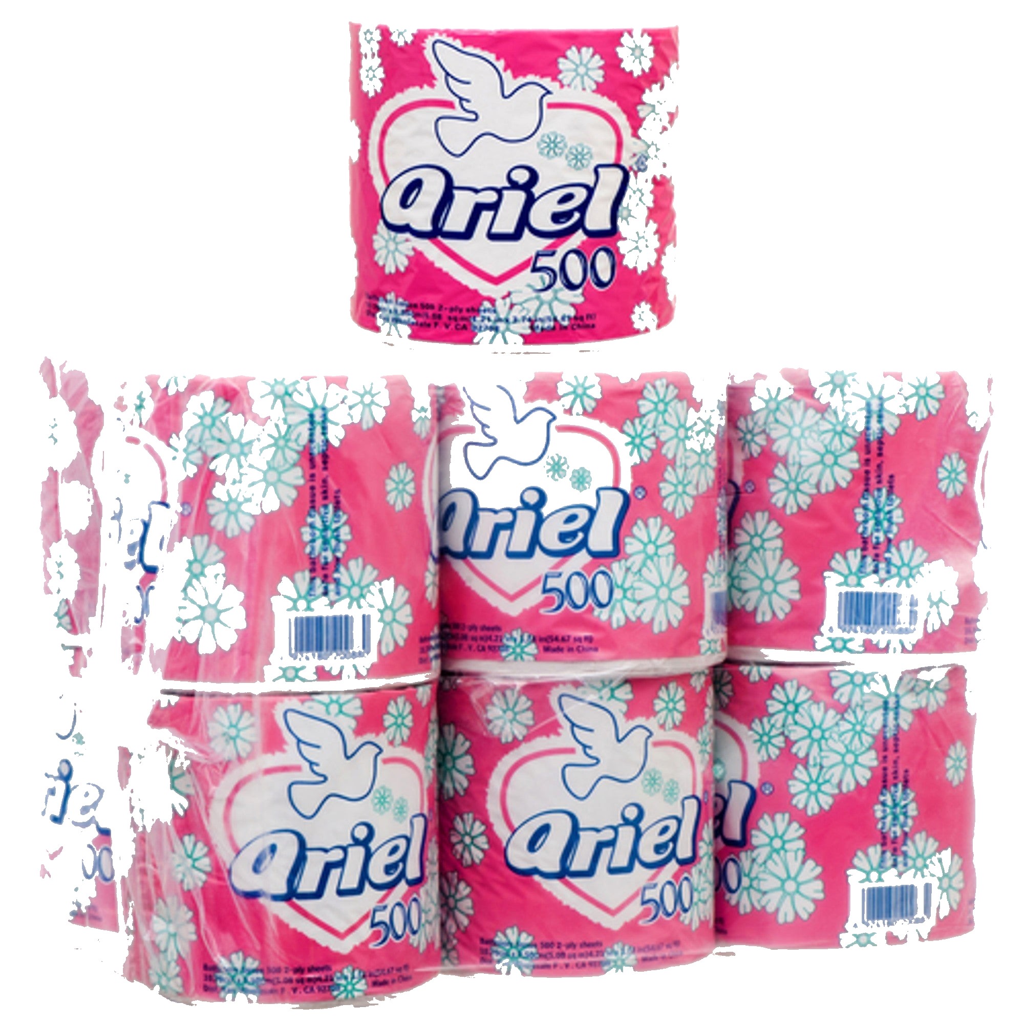 Ariel Toilet Paper 500 Sheets