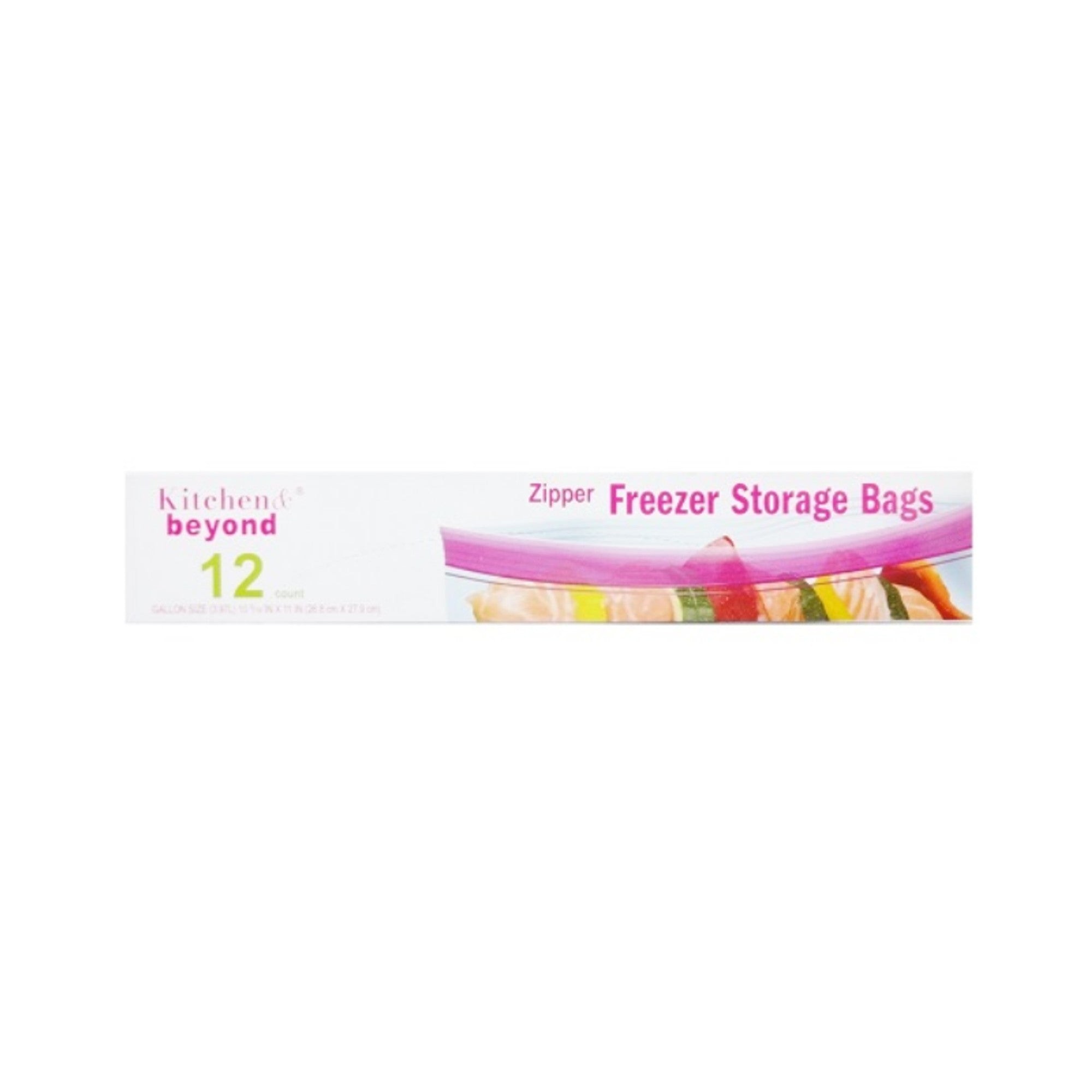 Kitchen & Beyond Gallon Zipper Bags 12CT