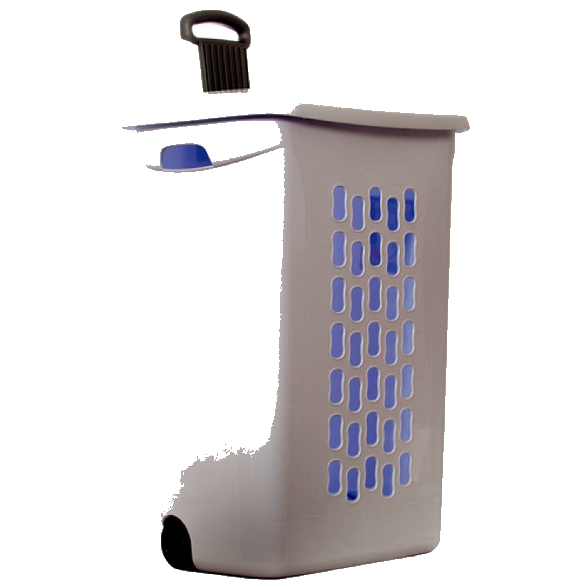 Sterilite Wheeled Hamper White 3PK