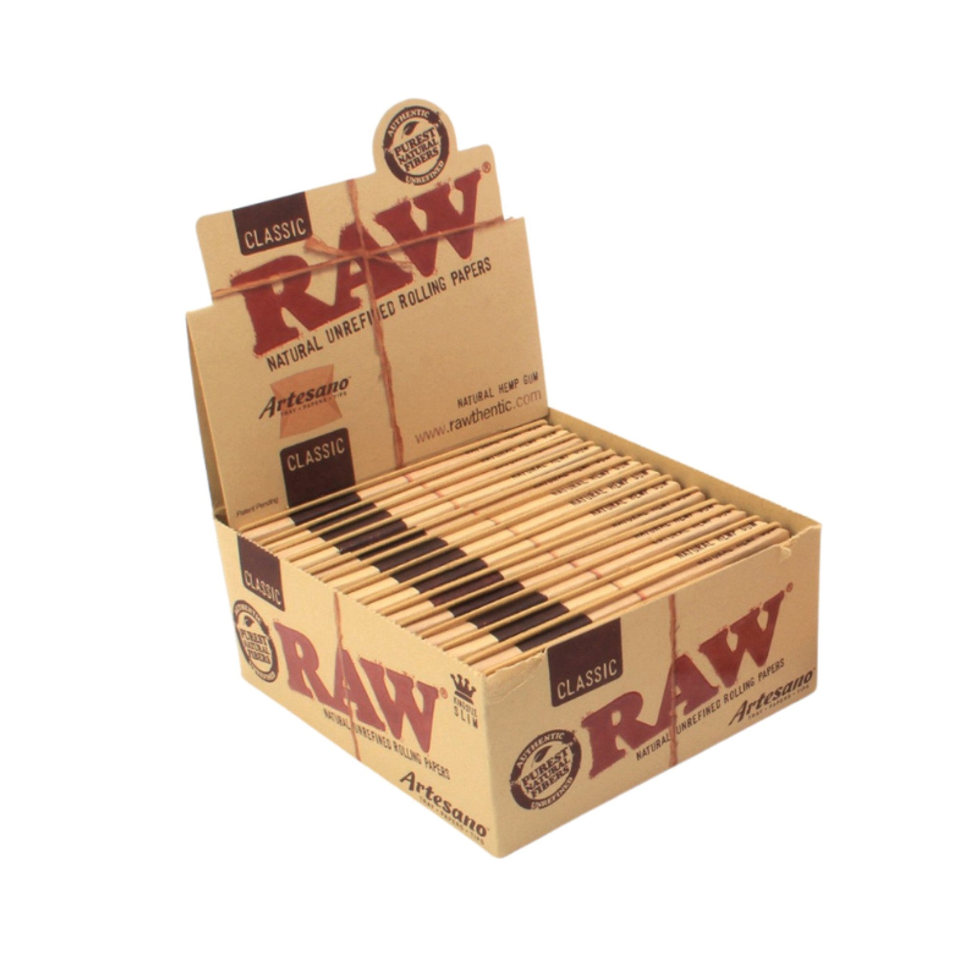 RAW Classic Artesano King Size Slim 15PK