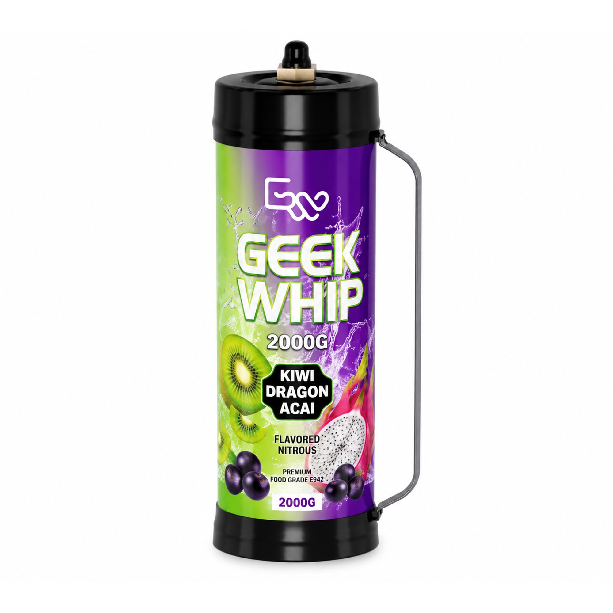 GEEK WHIP 2000G 2 CT KIWI DRAGON ACAI