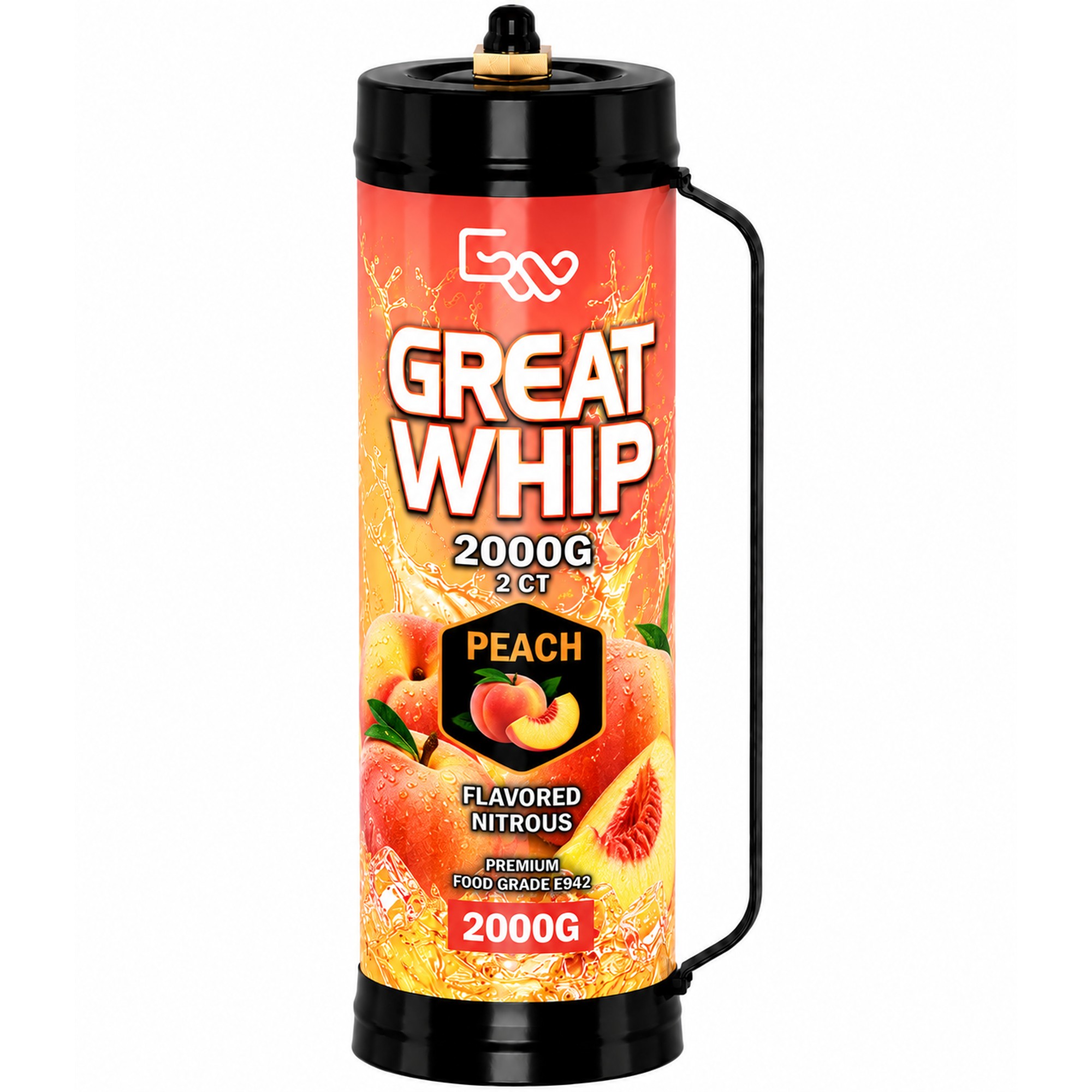 GREAT WHIP 2000G 2 CT PEACH