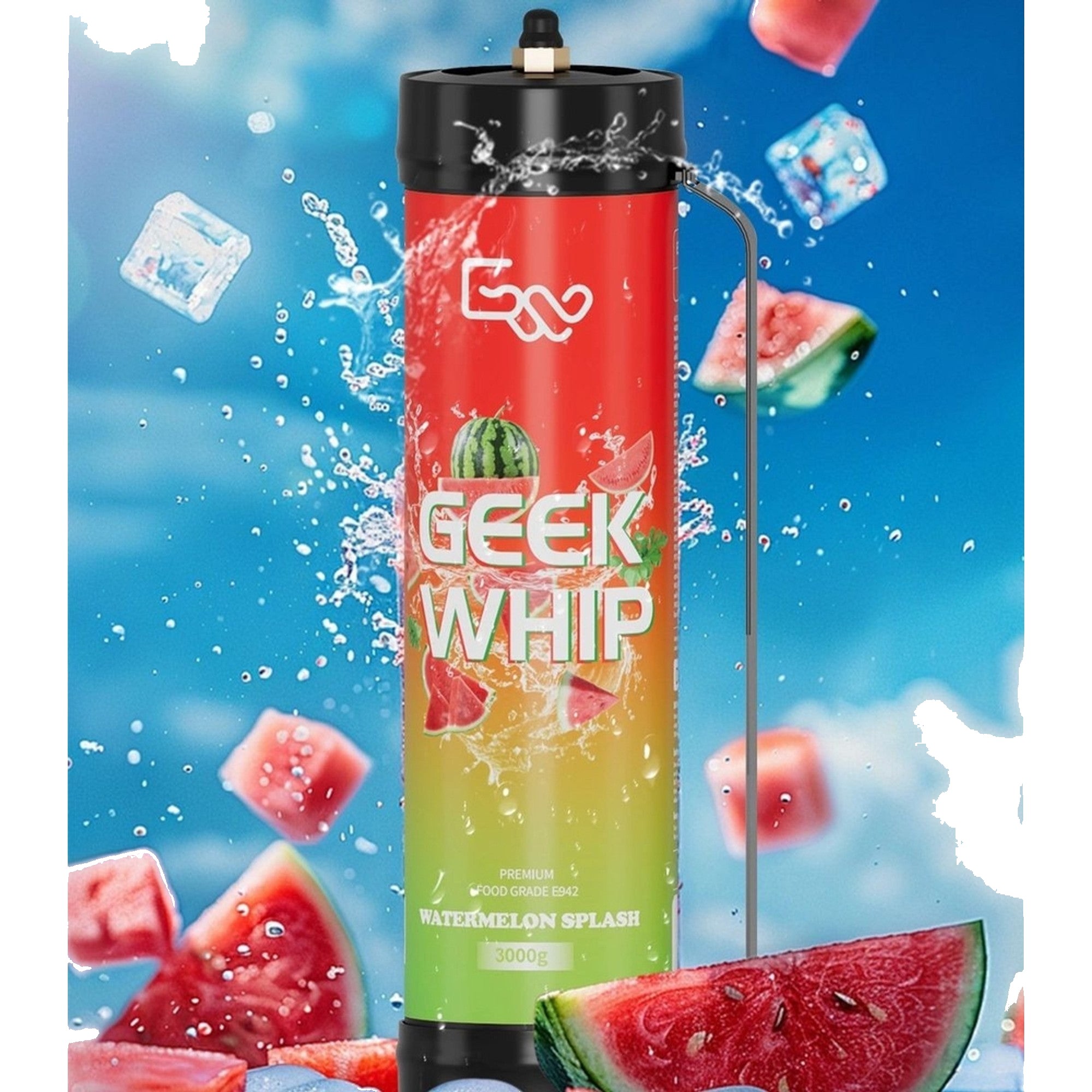 GEEK WHIP 2000G 2 CT WATERMELON SPLASH