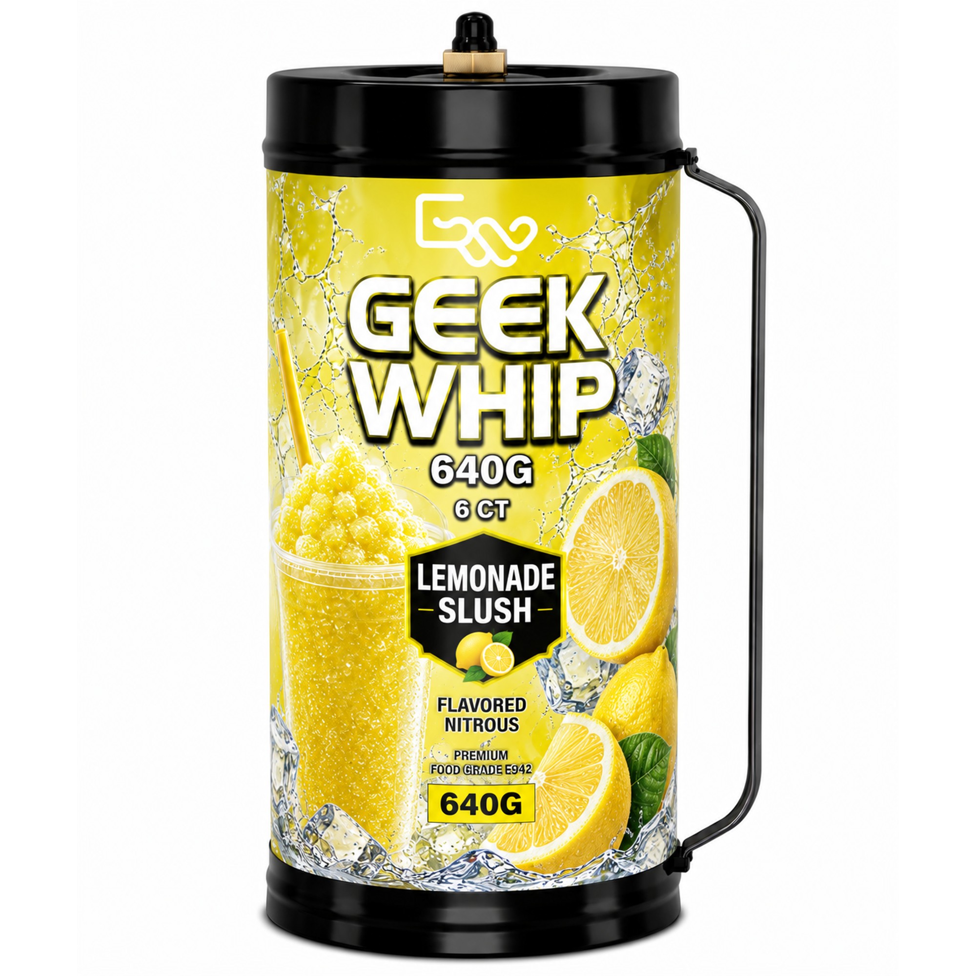 GEEK WHIP 640G 6 CT PINK LEMONADE SLUSH