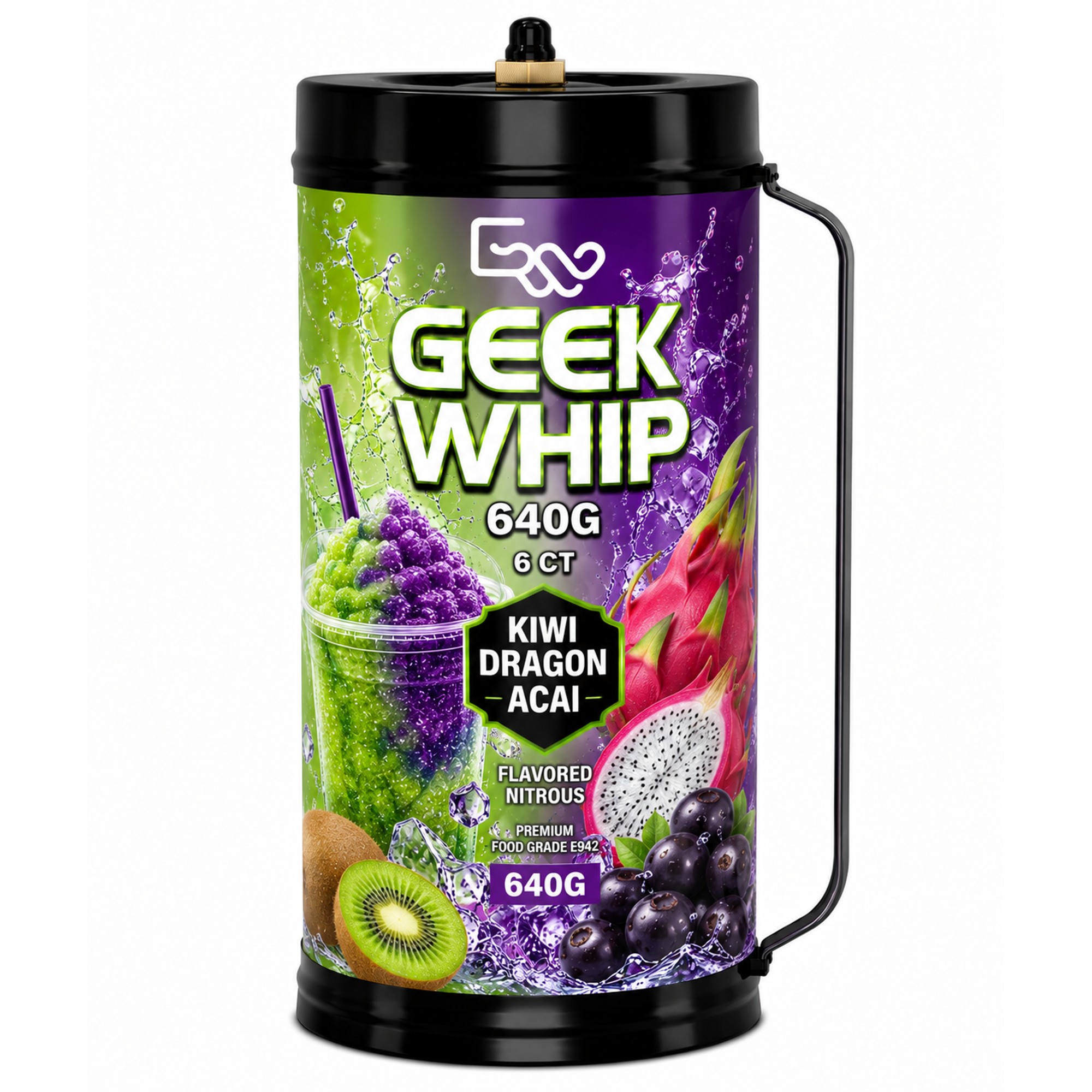 GEEK WHIP 640G 6 CT MEXICO MANGO SLUSH