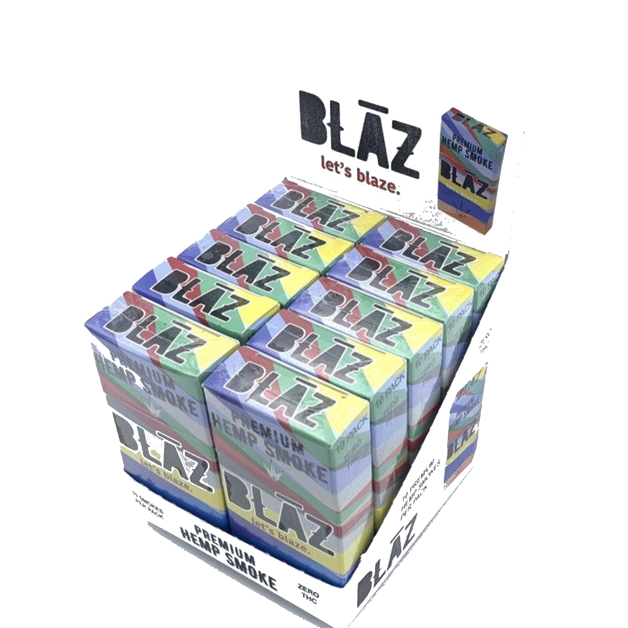 BLAZ 10CT 10PK Natural