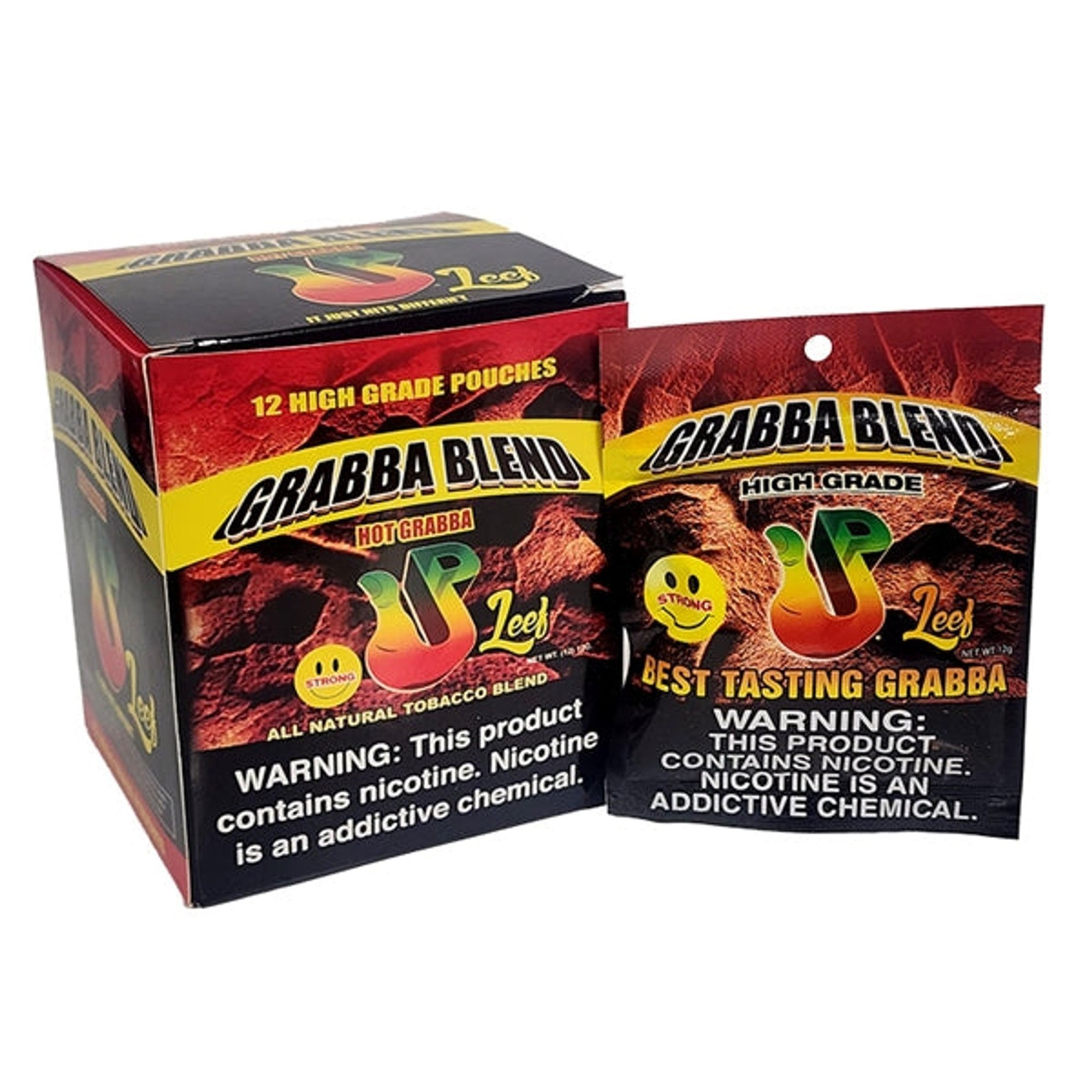 GRABBA BLEND HOT GRABBA 12 POUCHES