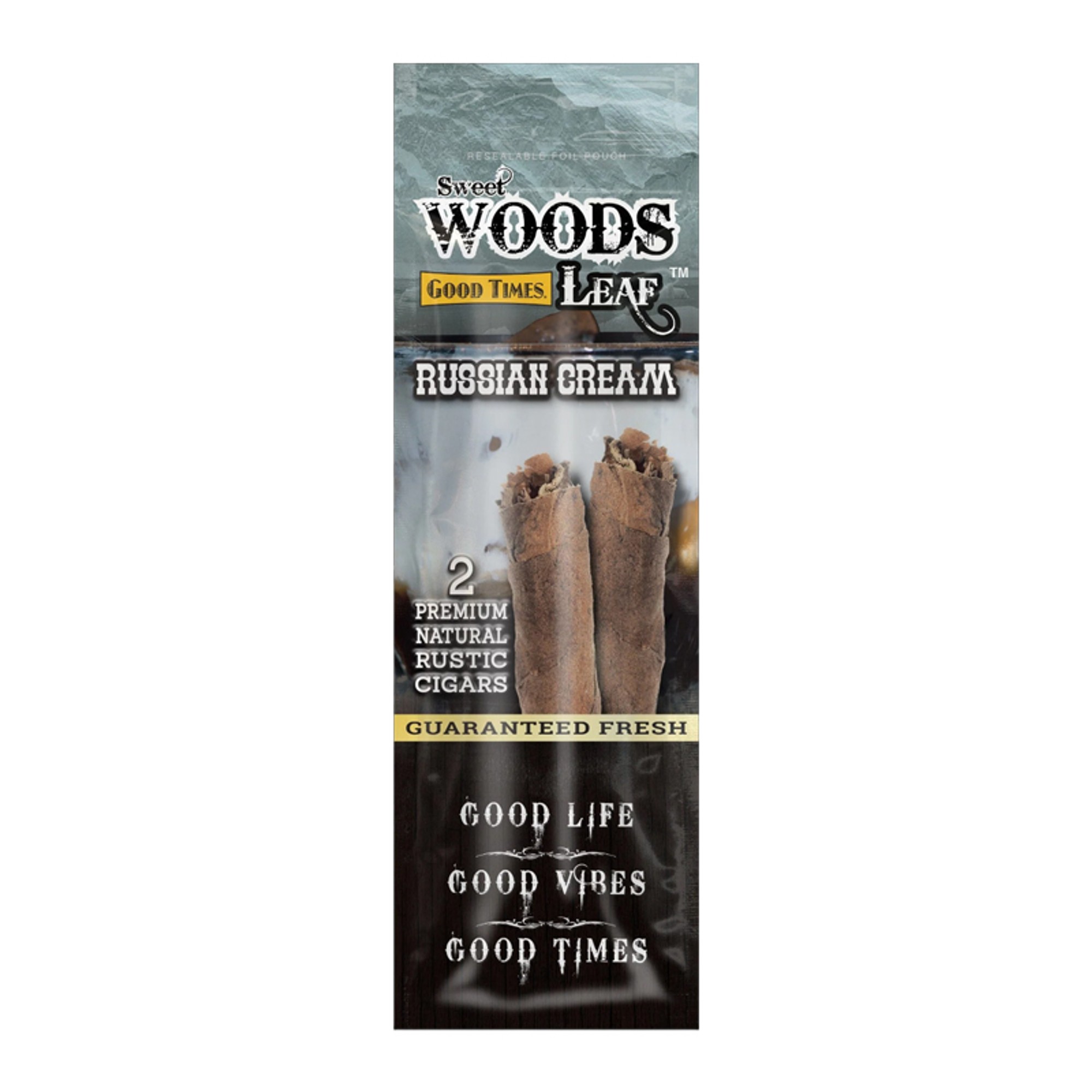 GOOD TIMES SWEET WOODS LEAF RUSSIAN CREAM SV2 2 CT 15 PK