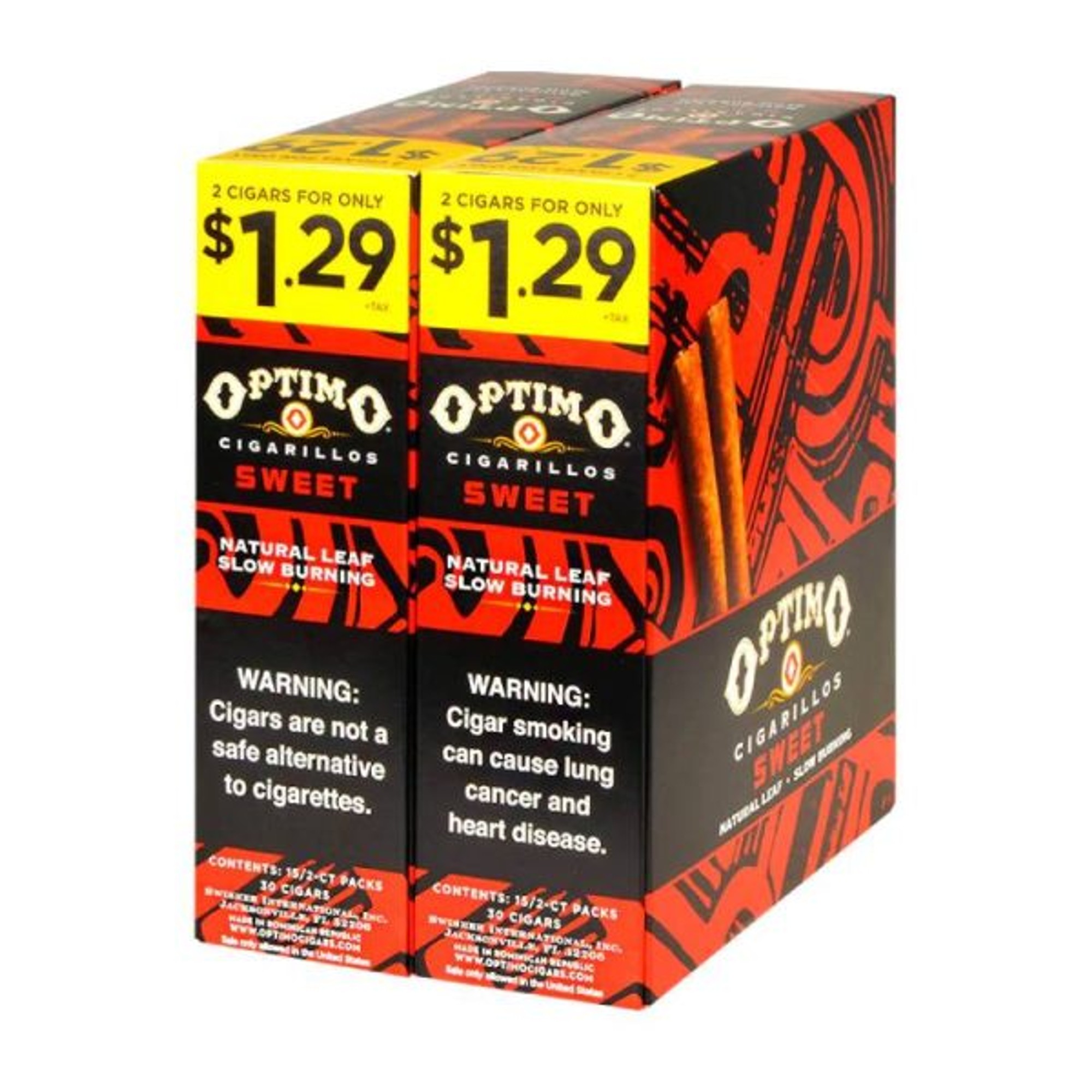 OPTIMO $1.29 2 CT 30 PK SWEET
