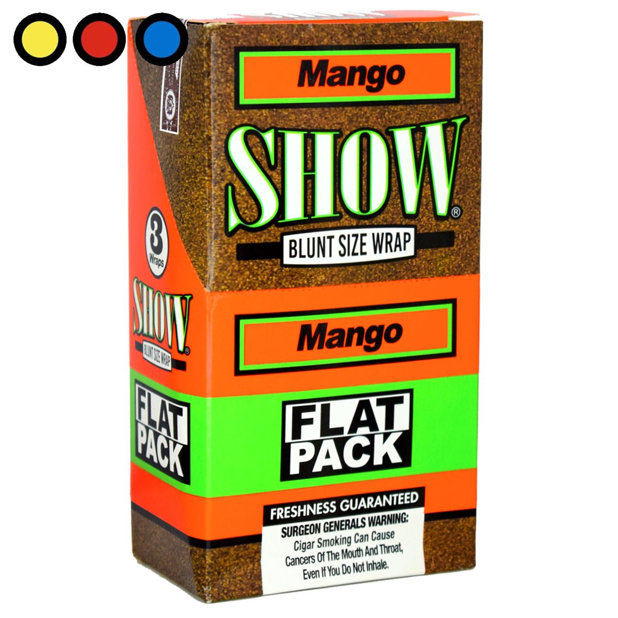 Show Mango Flat Pack 3CT 25PK