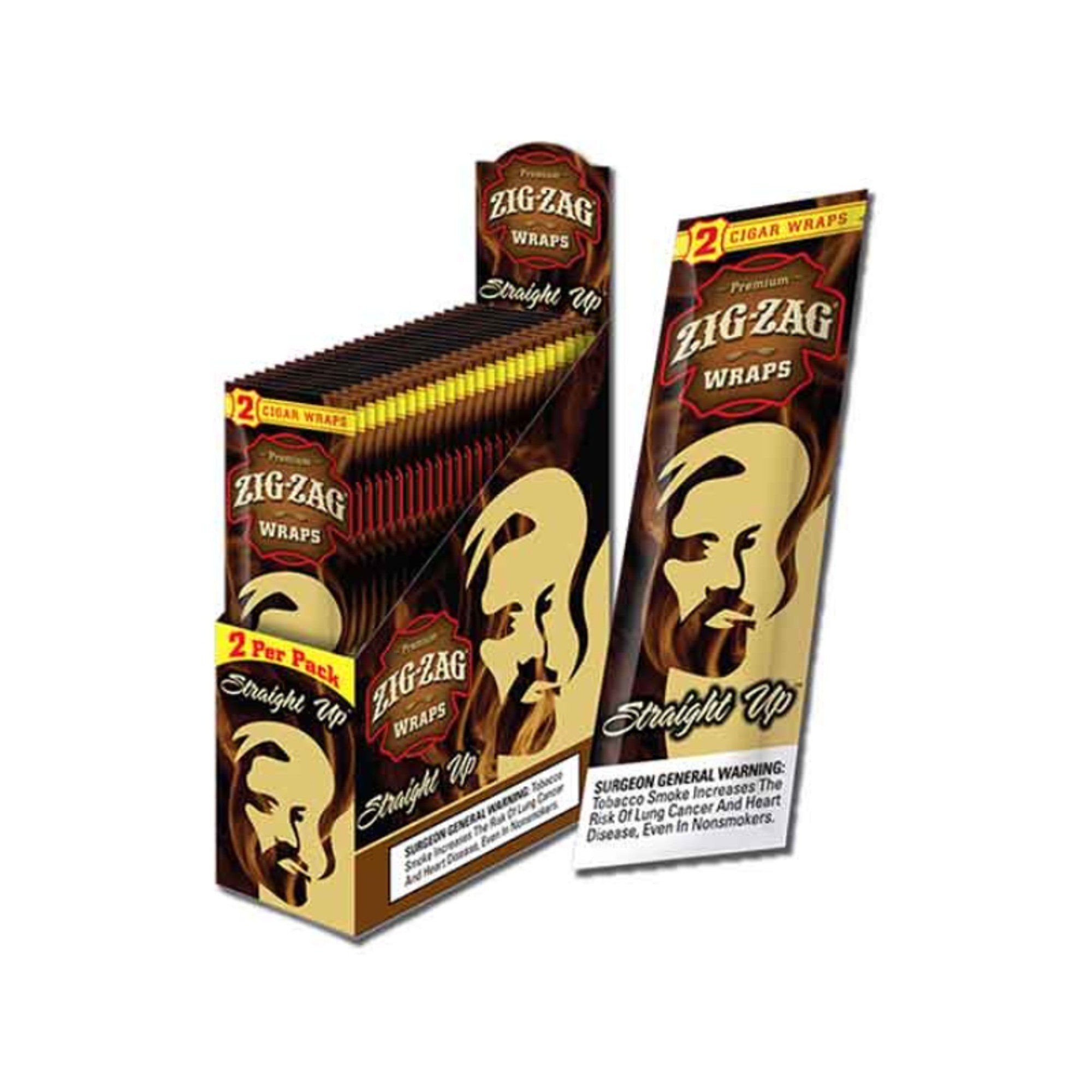 Zig-Zag Straight Up Wraps 2CT 25PK