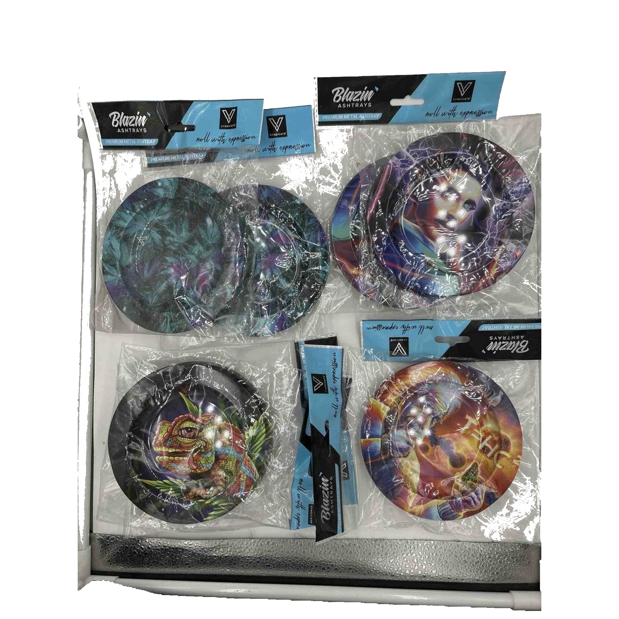 Blazin Metal Ashtrays