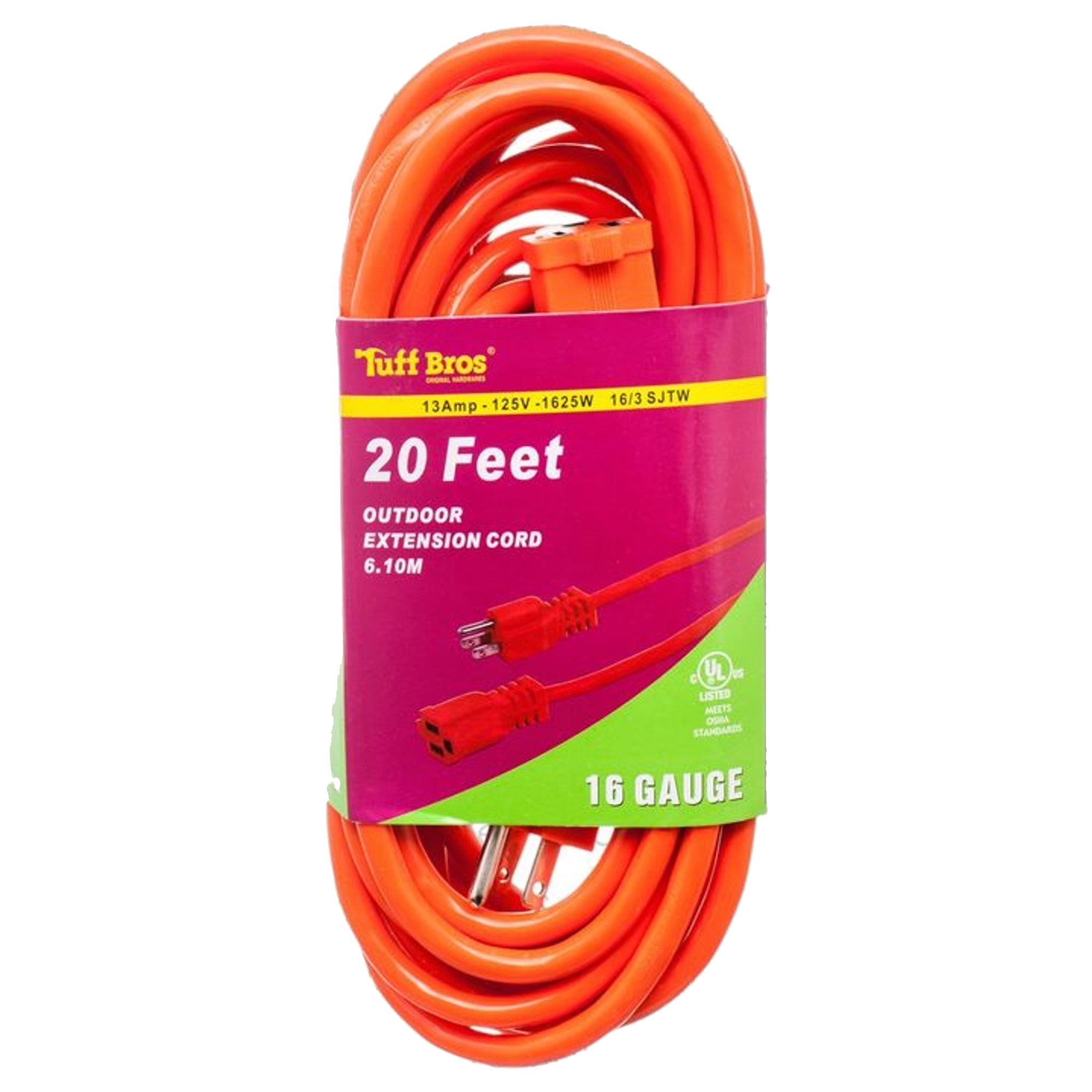Tuff Bros 20FT Extension Cord