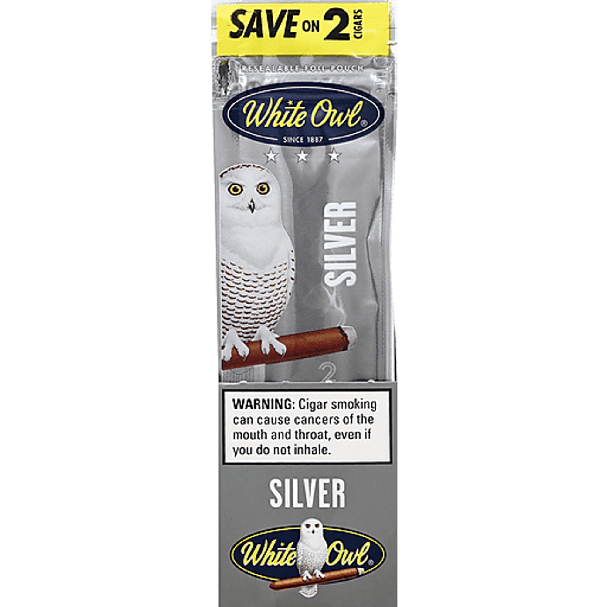 WHITE OWL SV2 2 CT 30 PK SILVER
