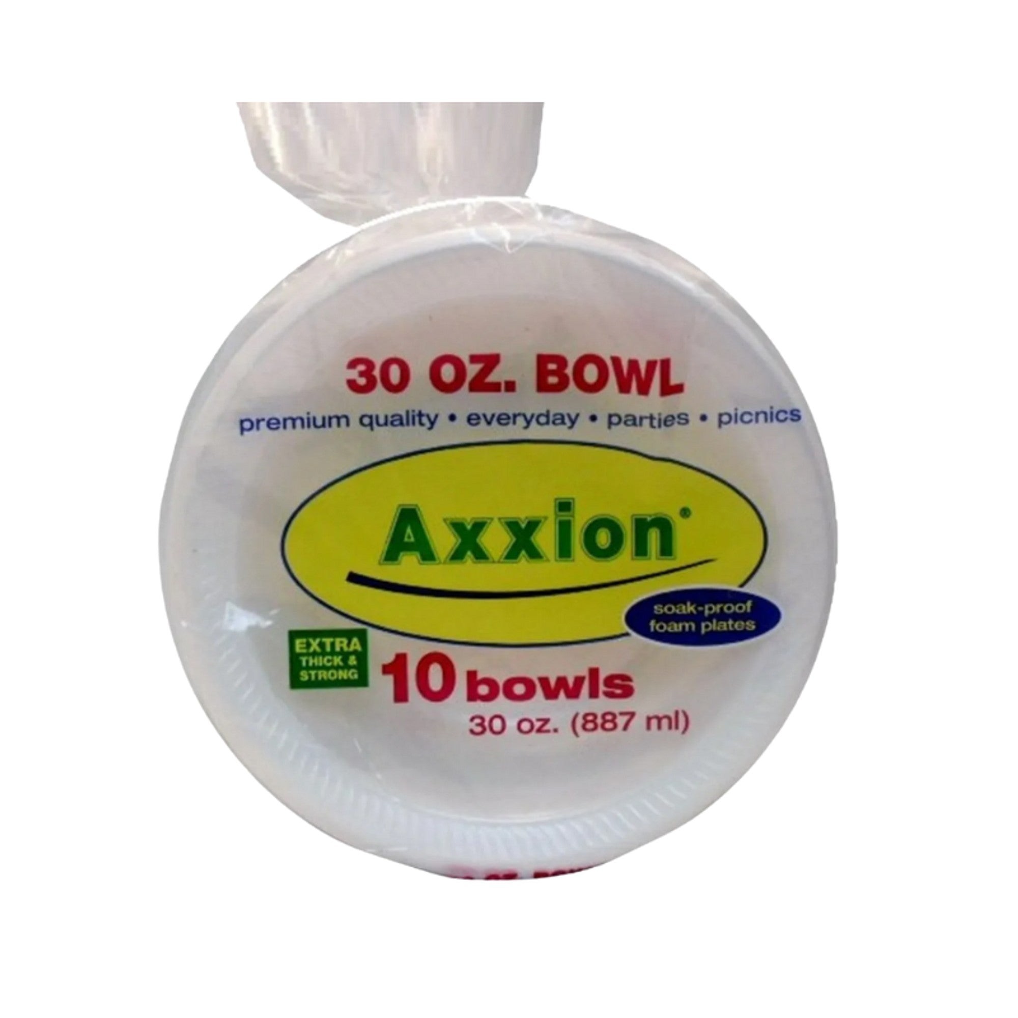 Axxion Foam Bowl 30OZ 10CT 48PK