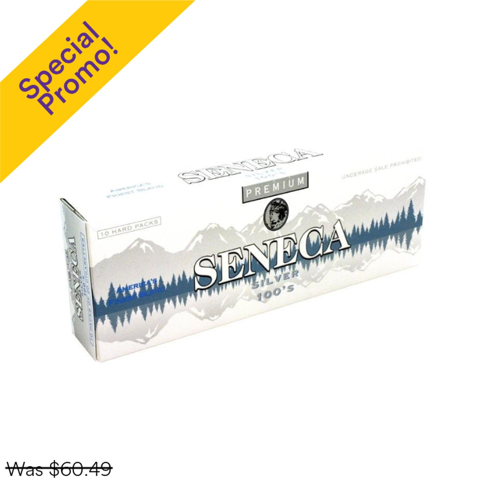 Seneca Silver 100s Box