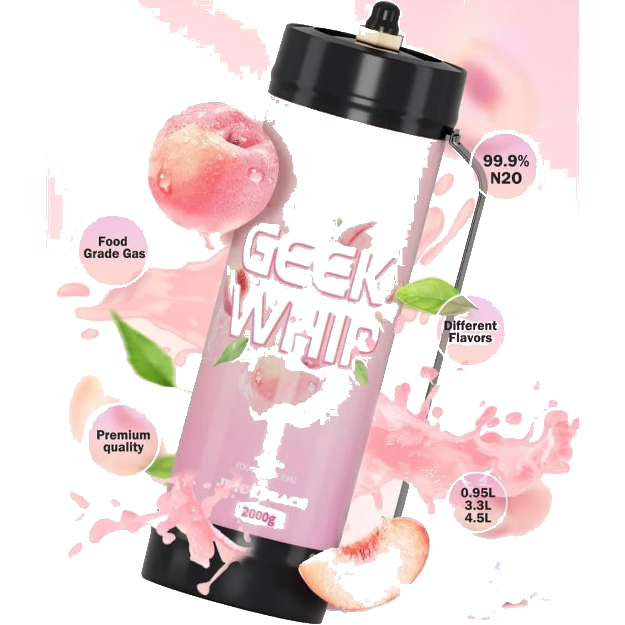 GEEK WHIP 3000G JUICY PEACH