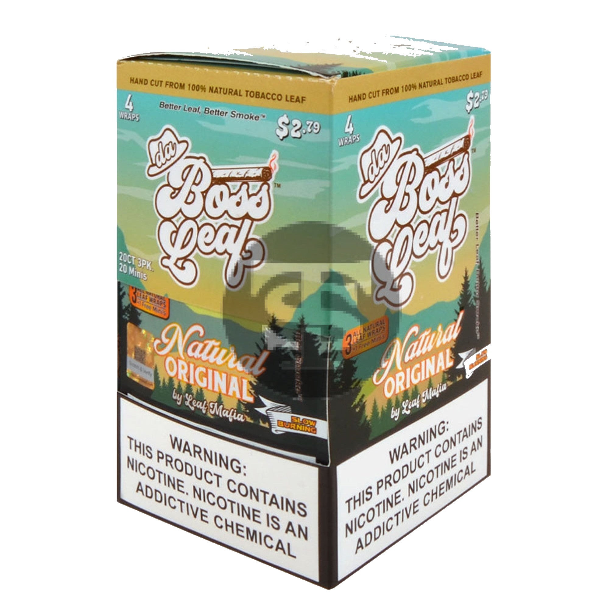 DA BOSS LEAF 5 CT 8 PK NATURAL