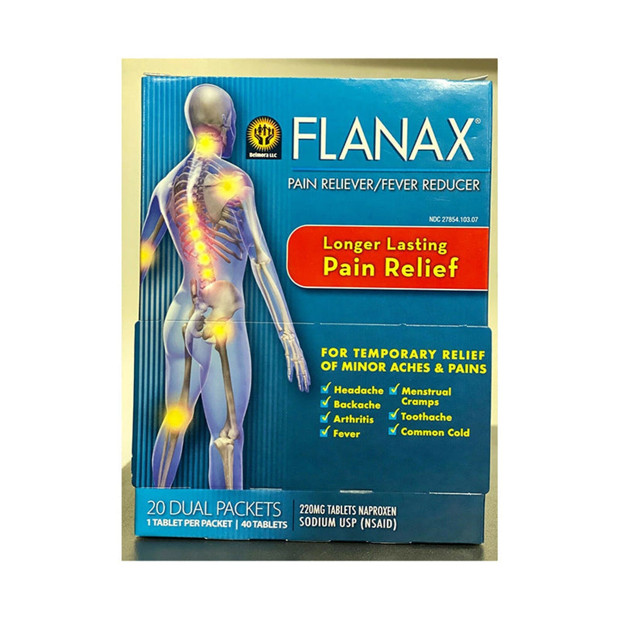 Flanax Pain Reliever 2 PK 20 CT