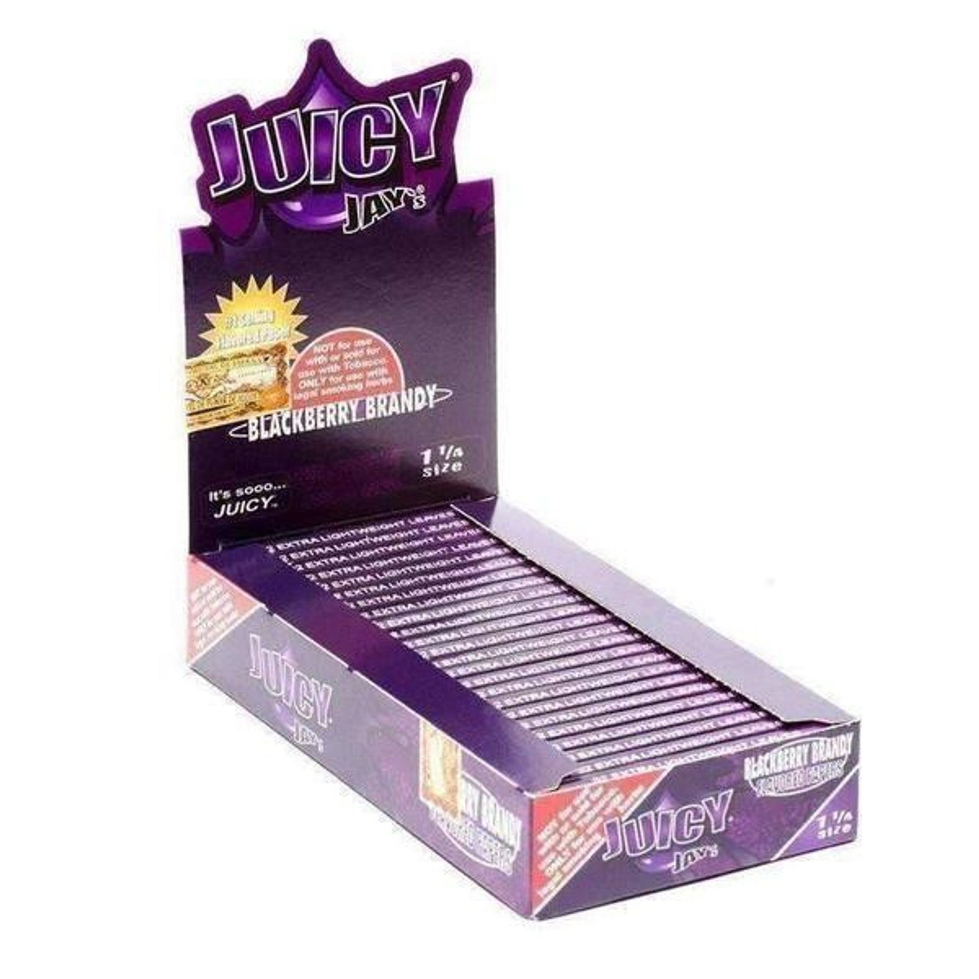 Juicy Jay Blackberry Brandy 1¼ Papers 24PK