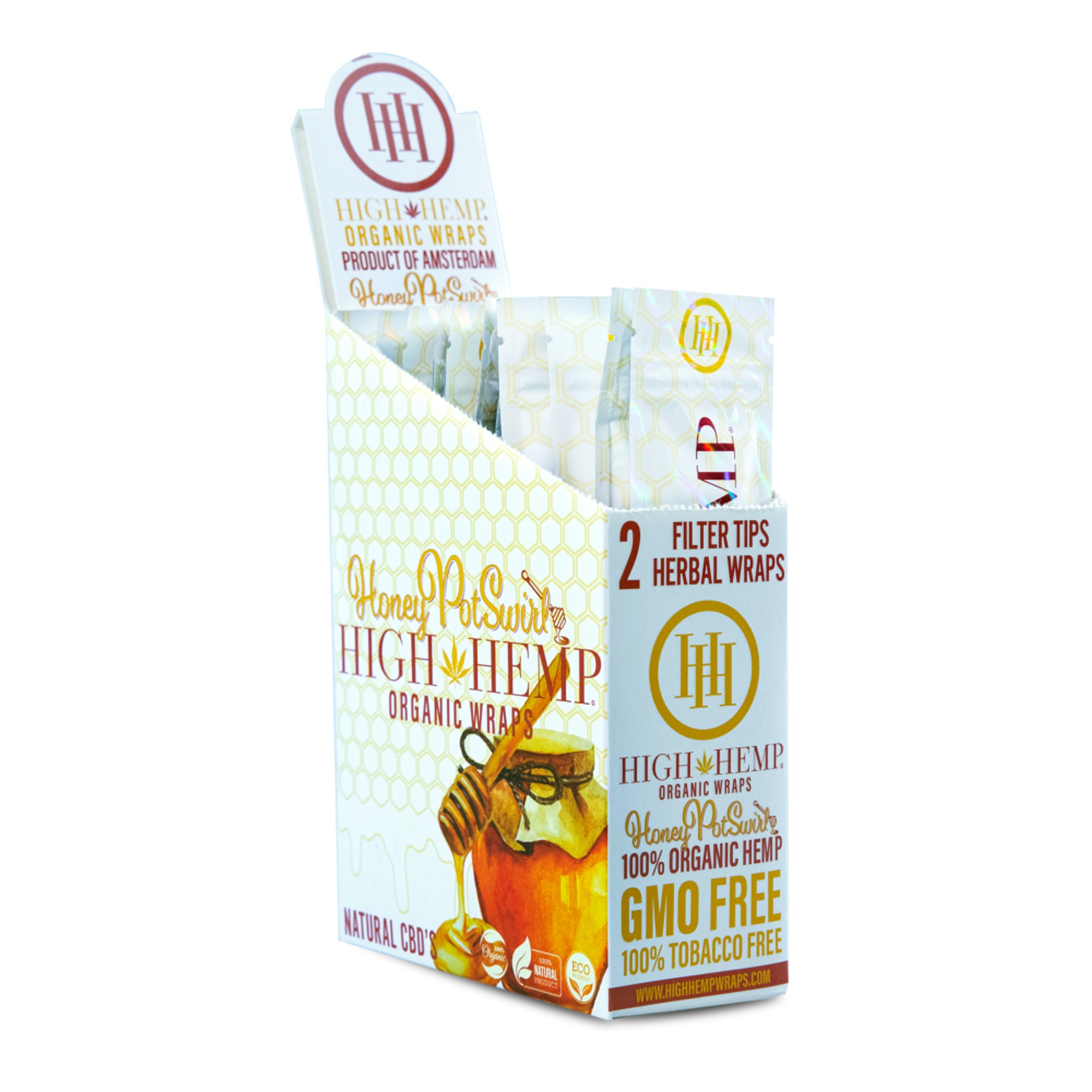 High Hemp Honey Potswirl 2CT 15PK