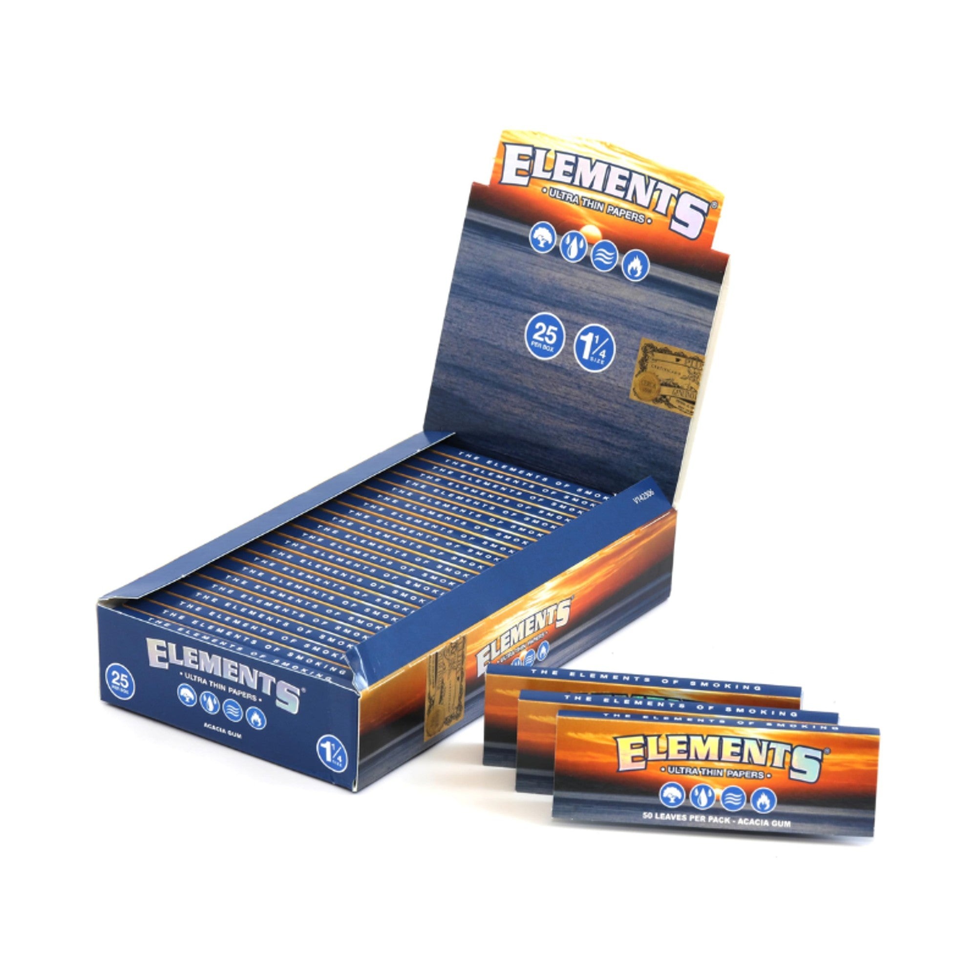 Elements 1¼ Papers 25PK