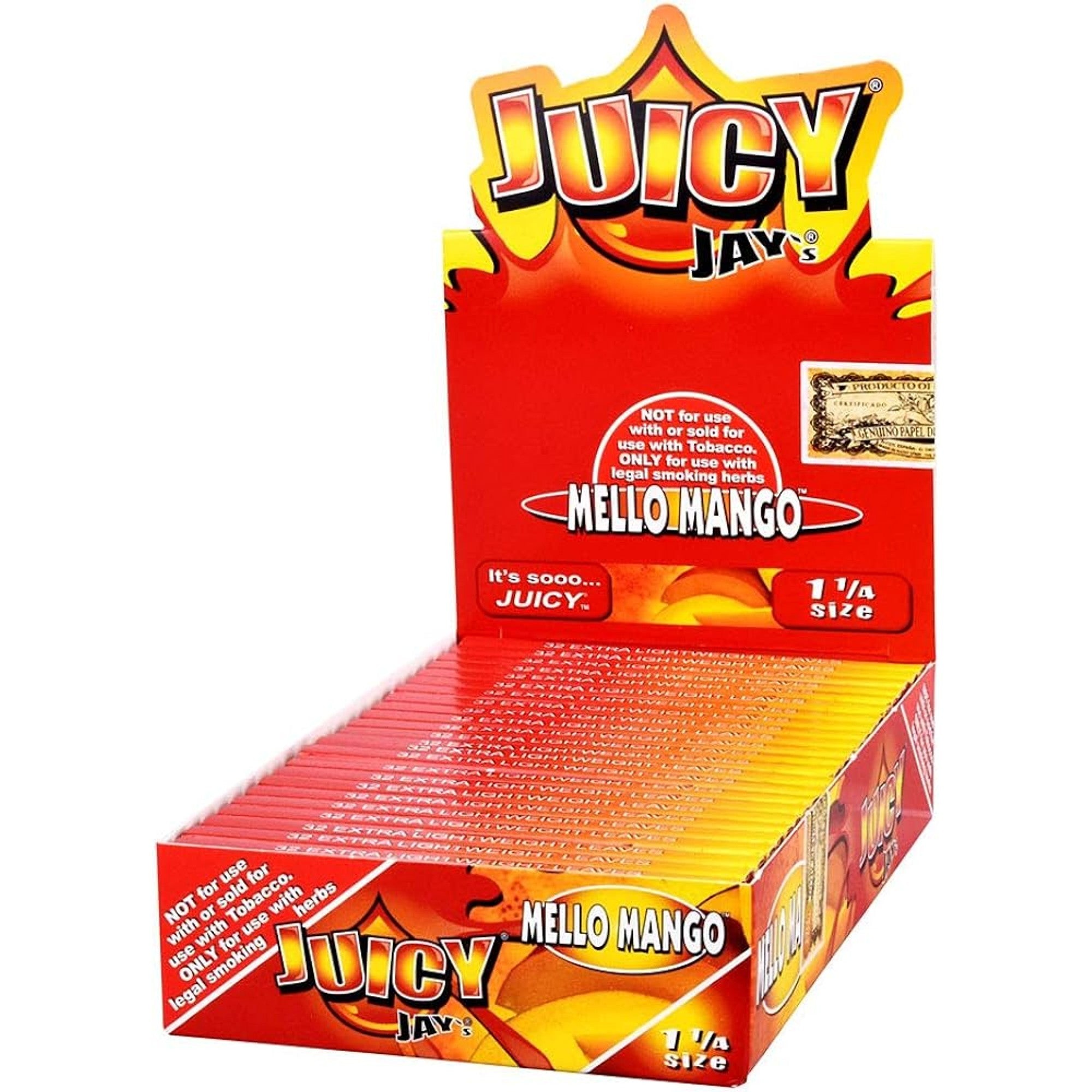 Juicy Jay Mello Mango 1¼ Papers 24PK