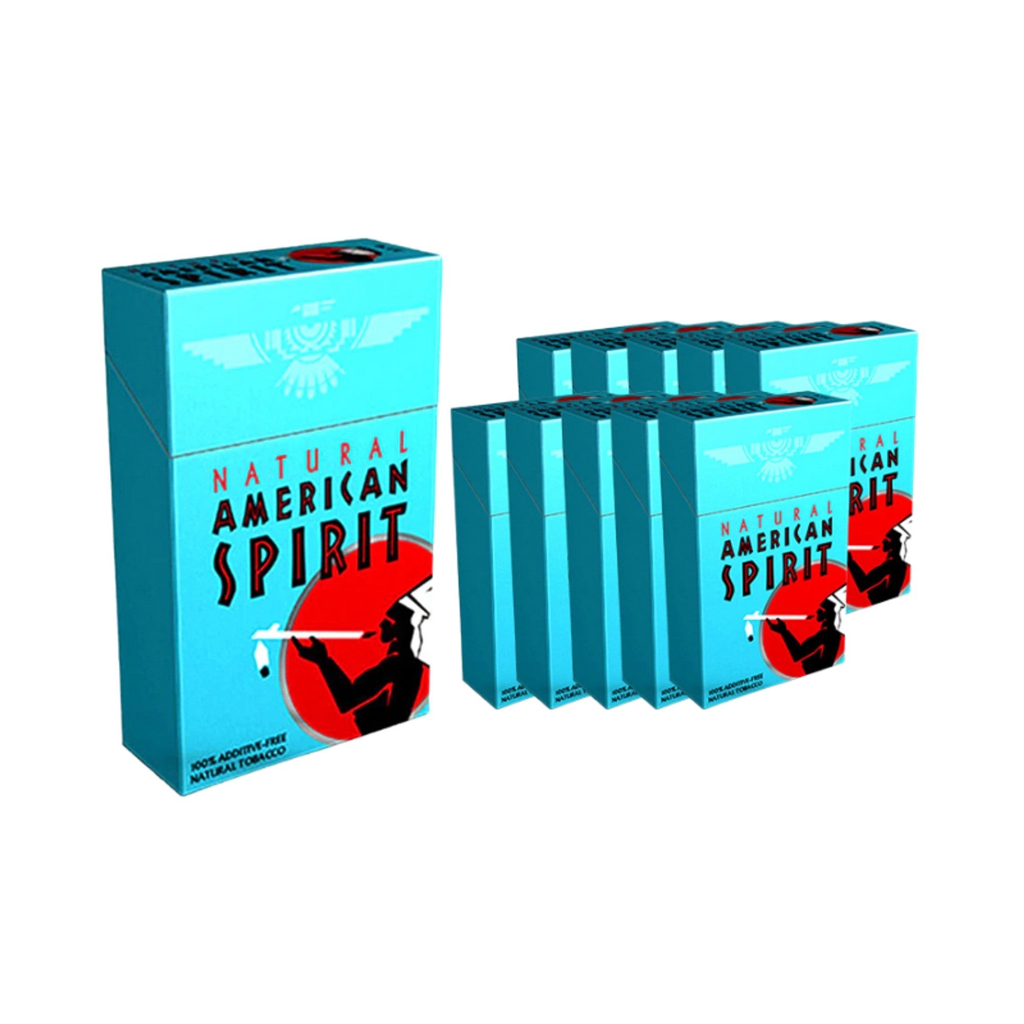 American Spirit Light Blue