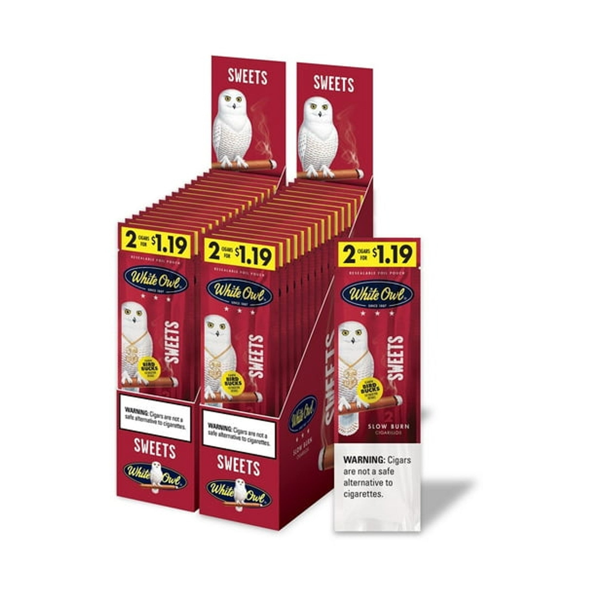WHITE OWL $1.19 2 CT 30 PK SWEET