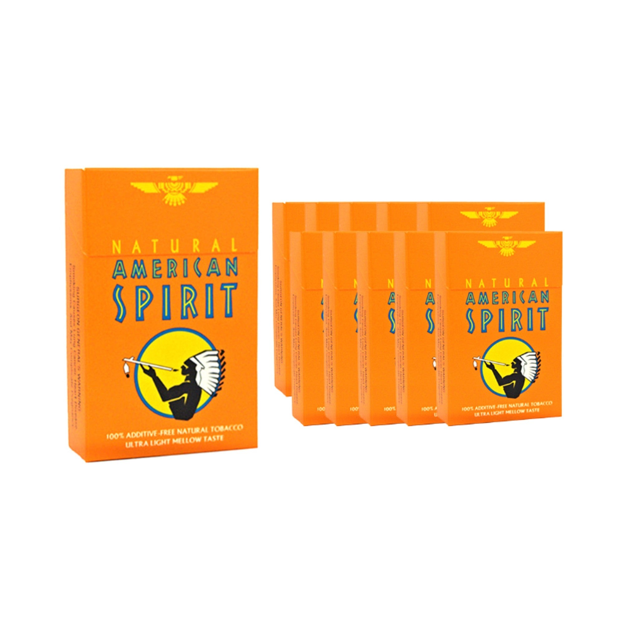 American Spirit Smooth Mellow Orange