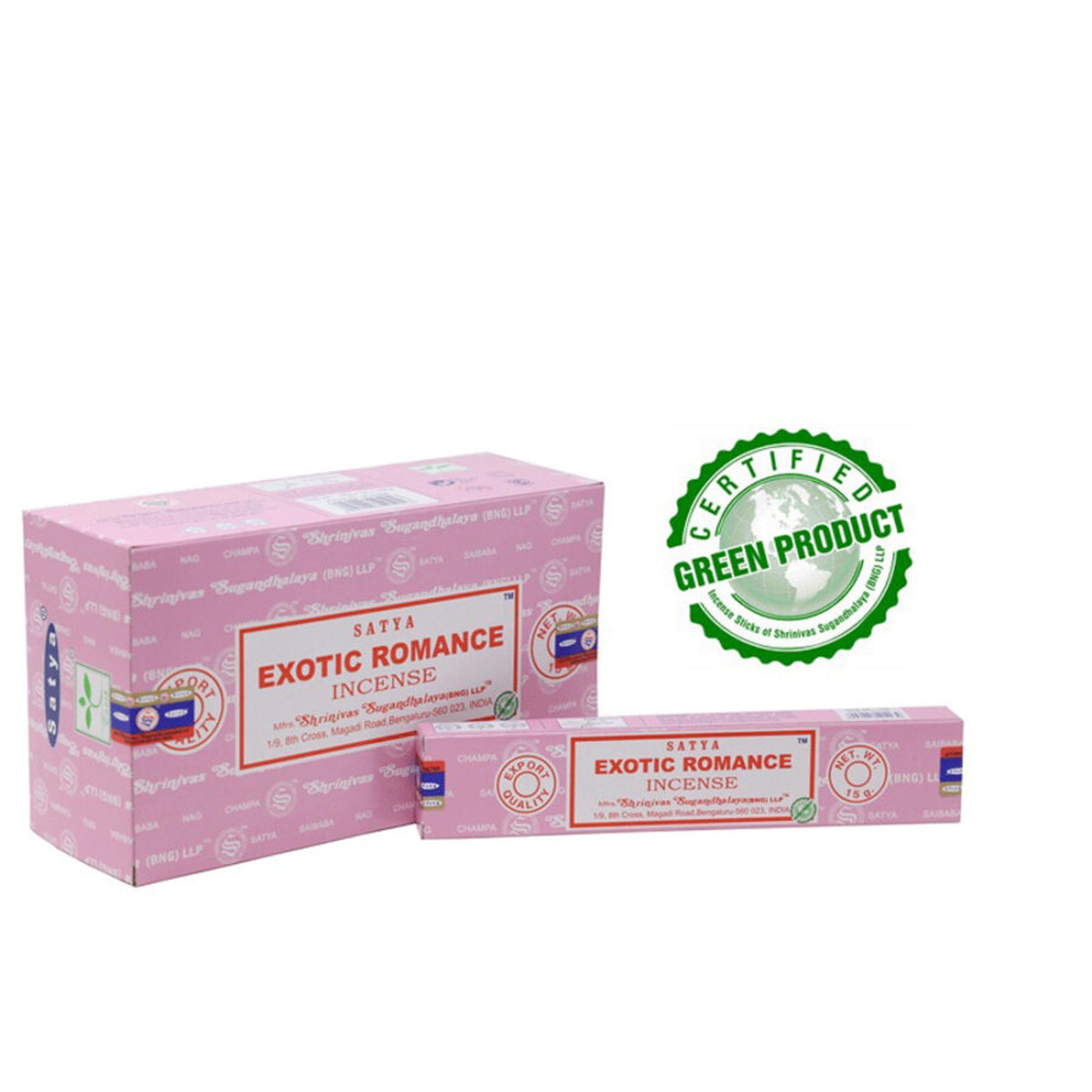 Satya Romance Incense 12CT