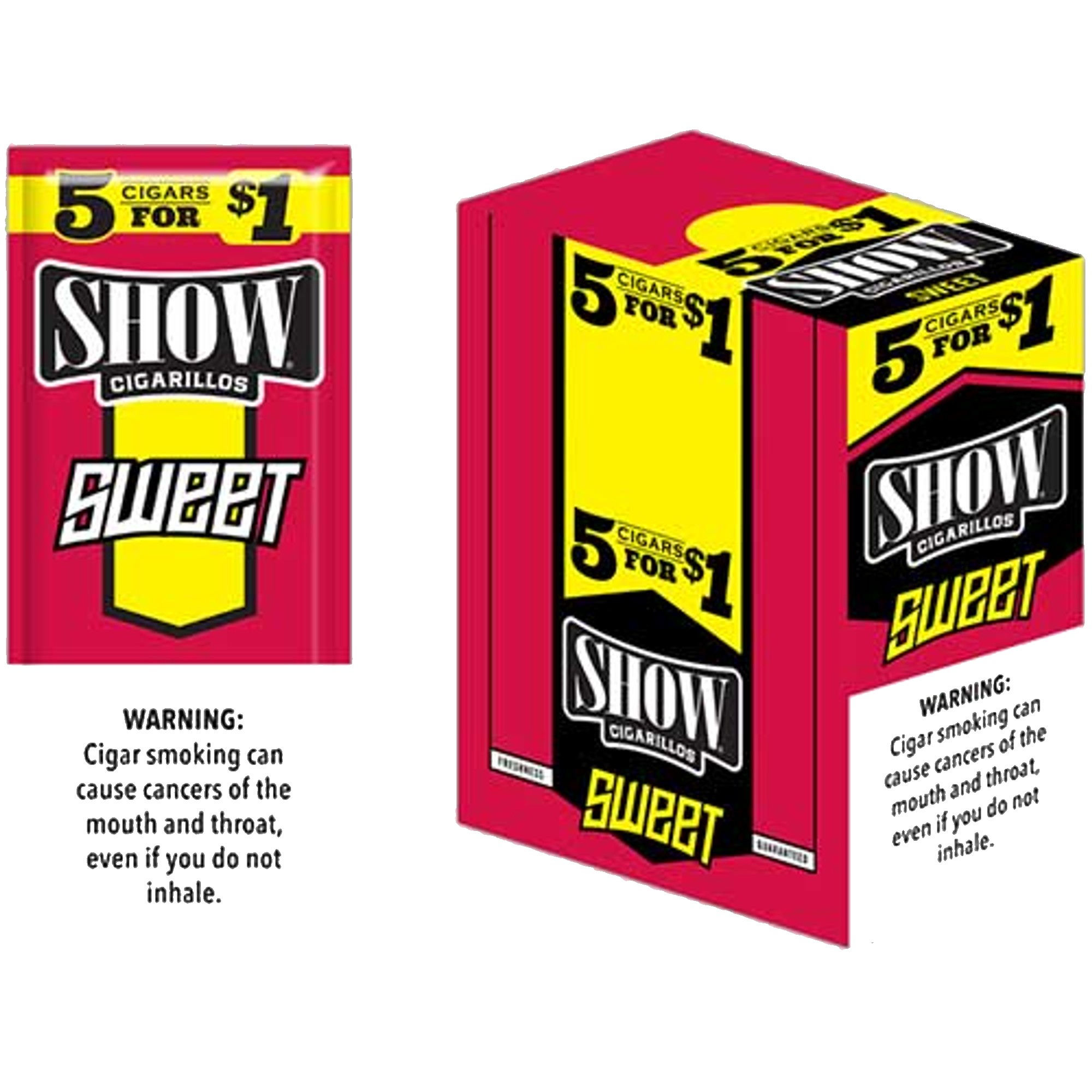 SHOW $1.49 5 CT 15 PK SWEET