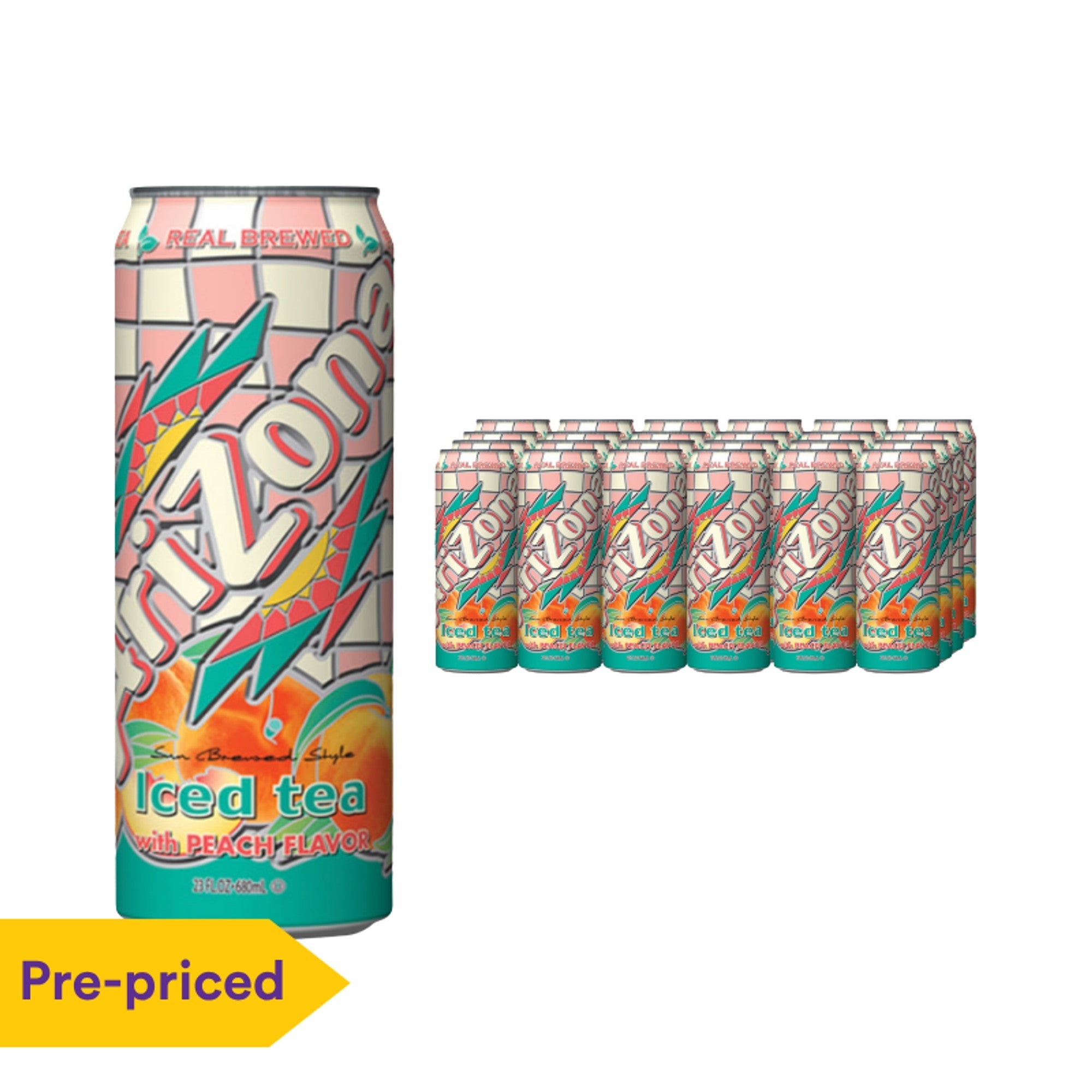 Arizona 22OZ 24CT Peach