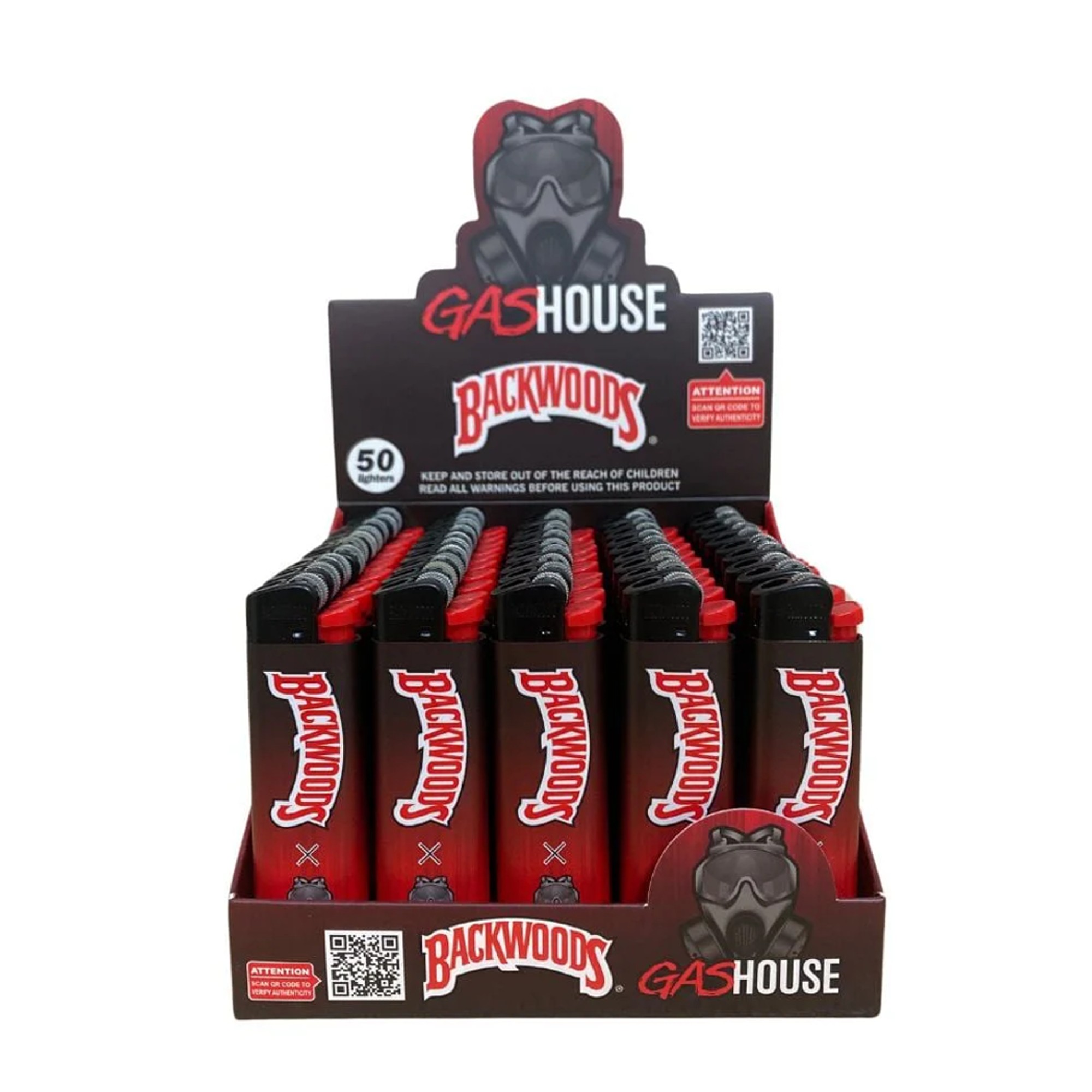 Gas House Backwoods Lighters 50PK