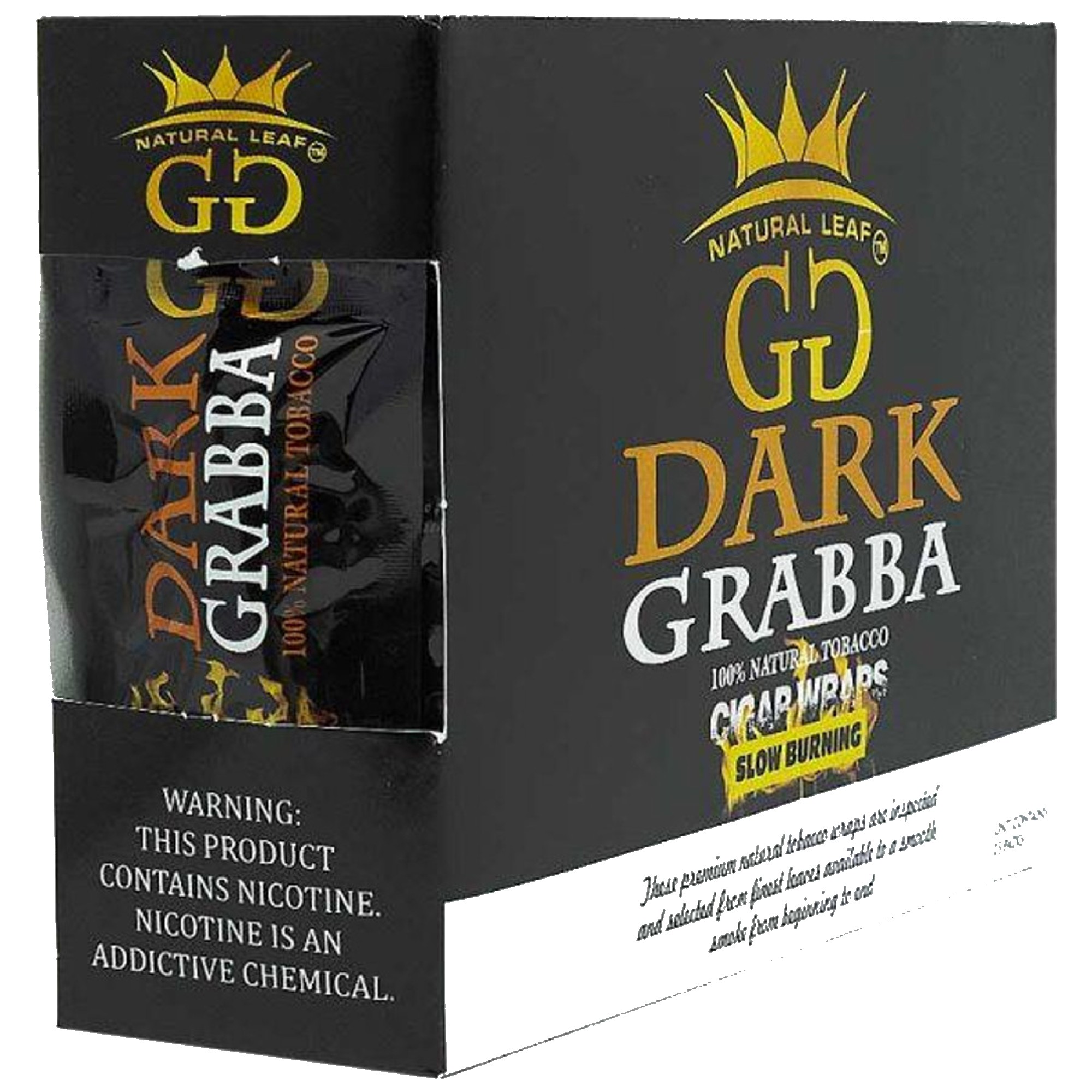 GG Dark Leaf Grabba 2 CT 2 PK