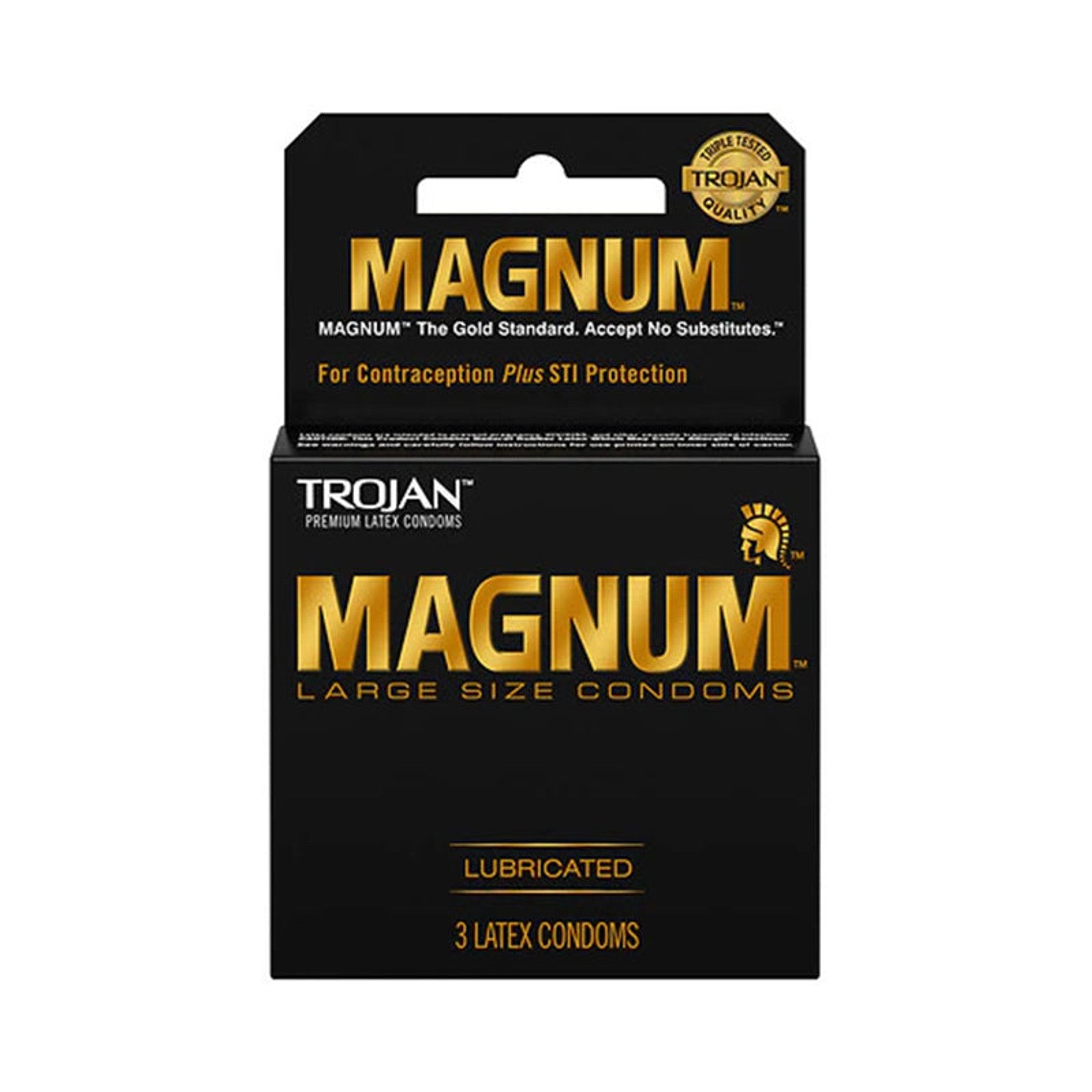 Trojan Magnum Lubricated Condoms 6PK