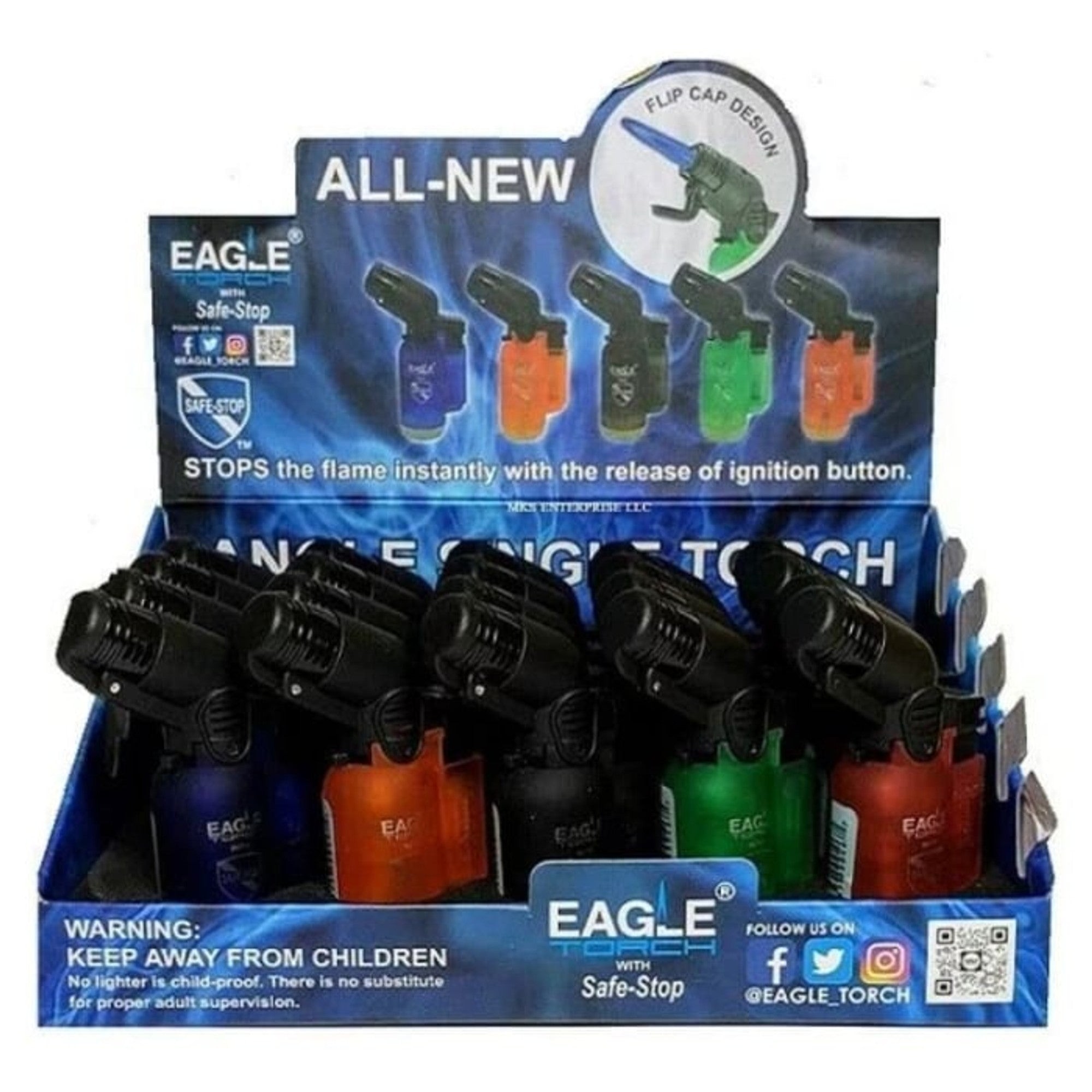 Eagle Mini-Angle Torch PT116B 20PK