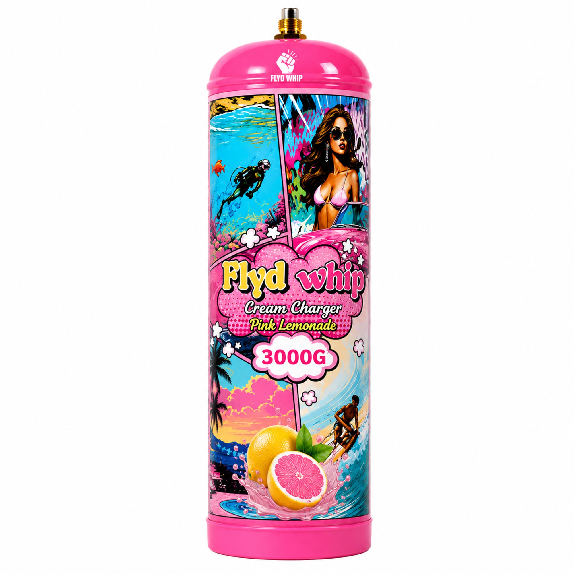FLYD WHIP 640G 6 CT PINK LEMONADE