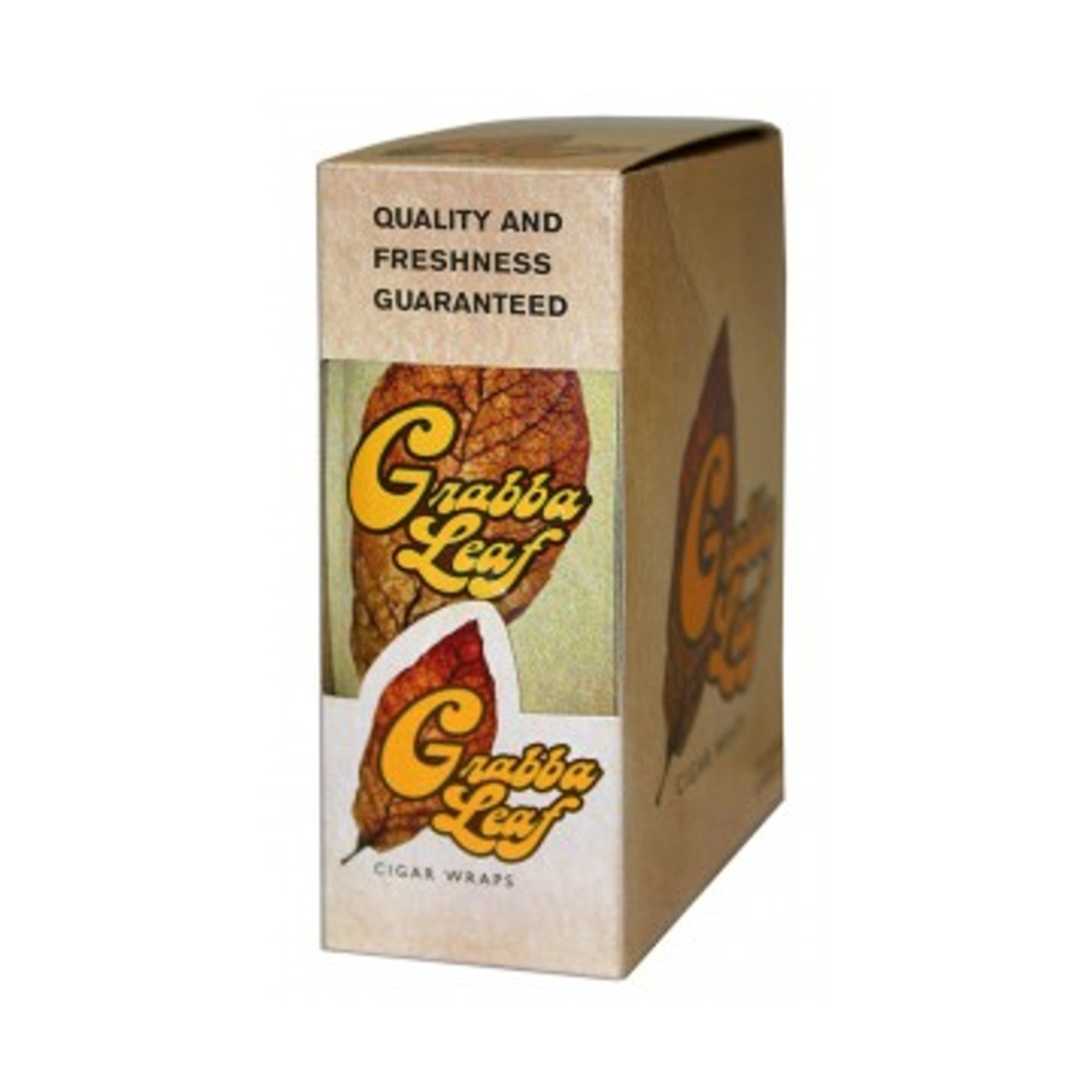 GRABBA LEAF CIGAR WRAPS BROWN 2 CT 25 PK
