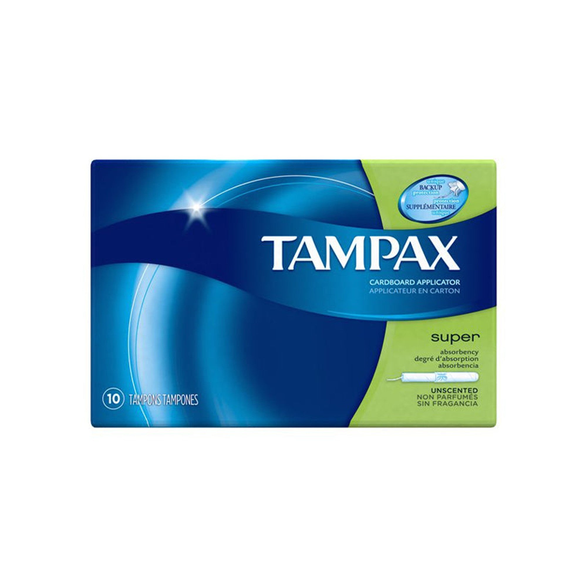 Tampax Tampons 10CT 12PK Super