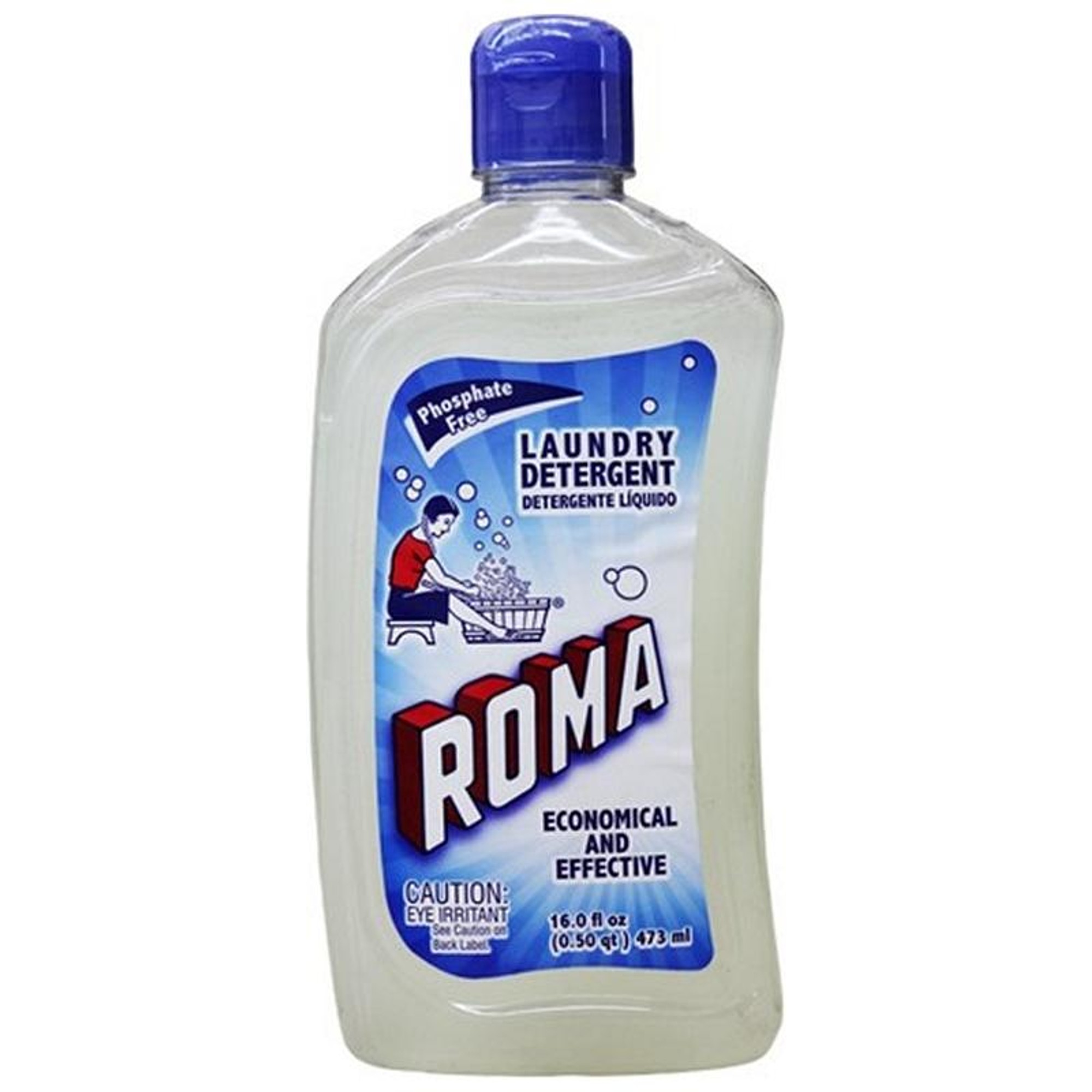 Roma Liquid Laundry Detergent 16OZ 12PK/CS