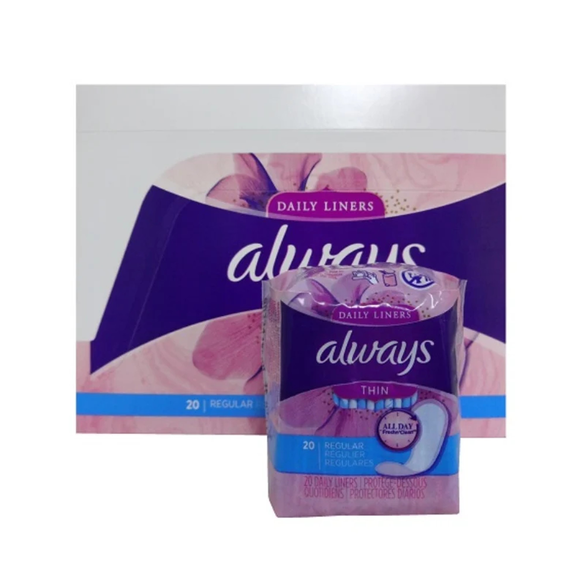 Always Thin Panty Liners 20CT