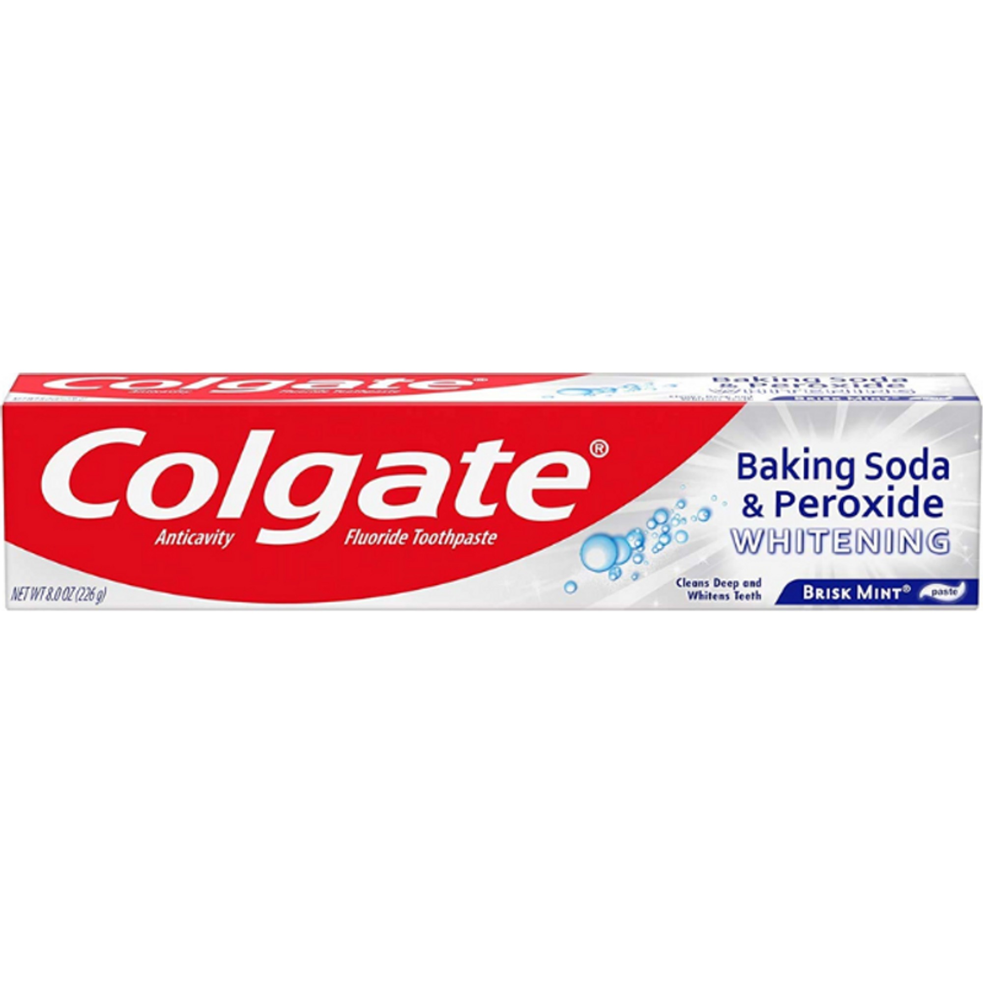 Colgate Toothpaste Baking Soda & Peroxide Whitening 2.5OZ 6PK