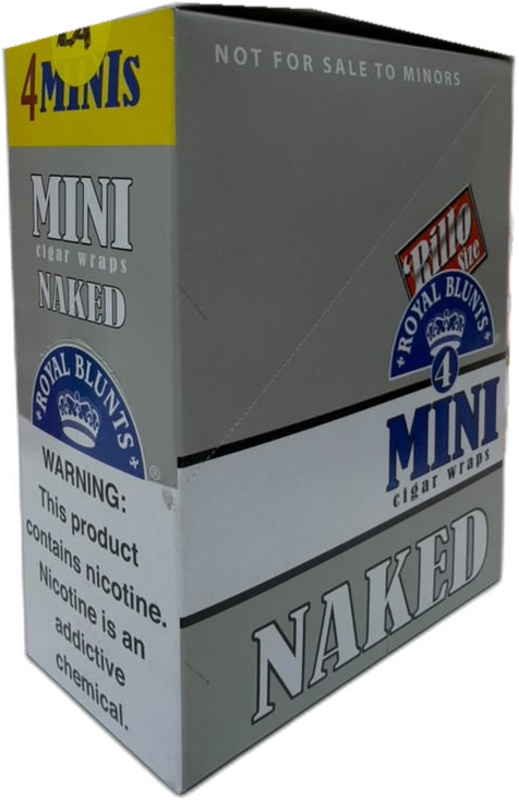 Rillo Royal Blunts Mini 4 CT 15 PK Naked